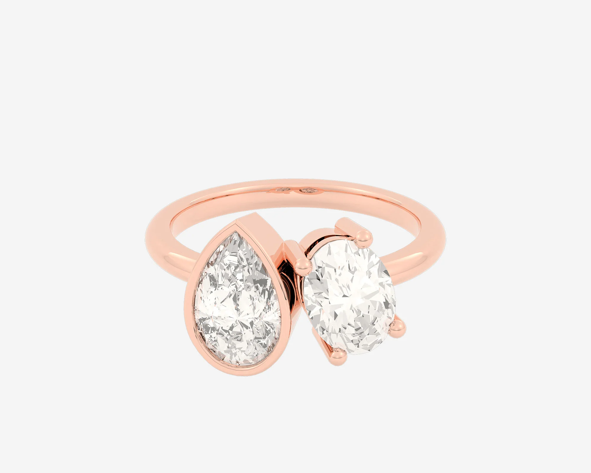 The Bezel Toi et Moi — Pear/Oval - Image 3
