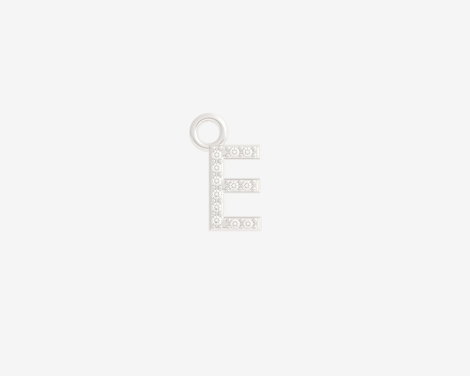 The Diamond Letter Charm - Image 13