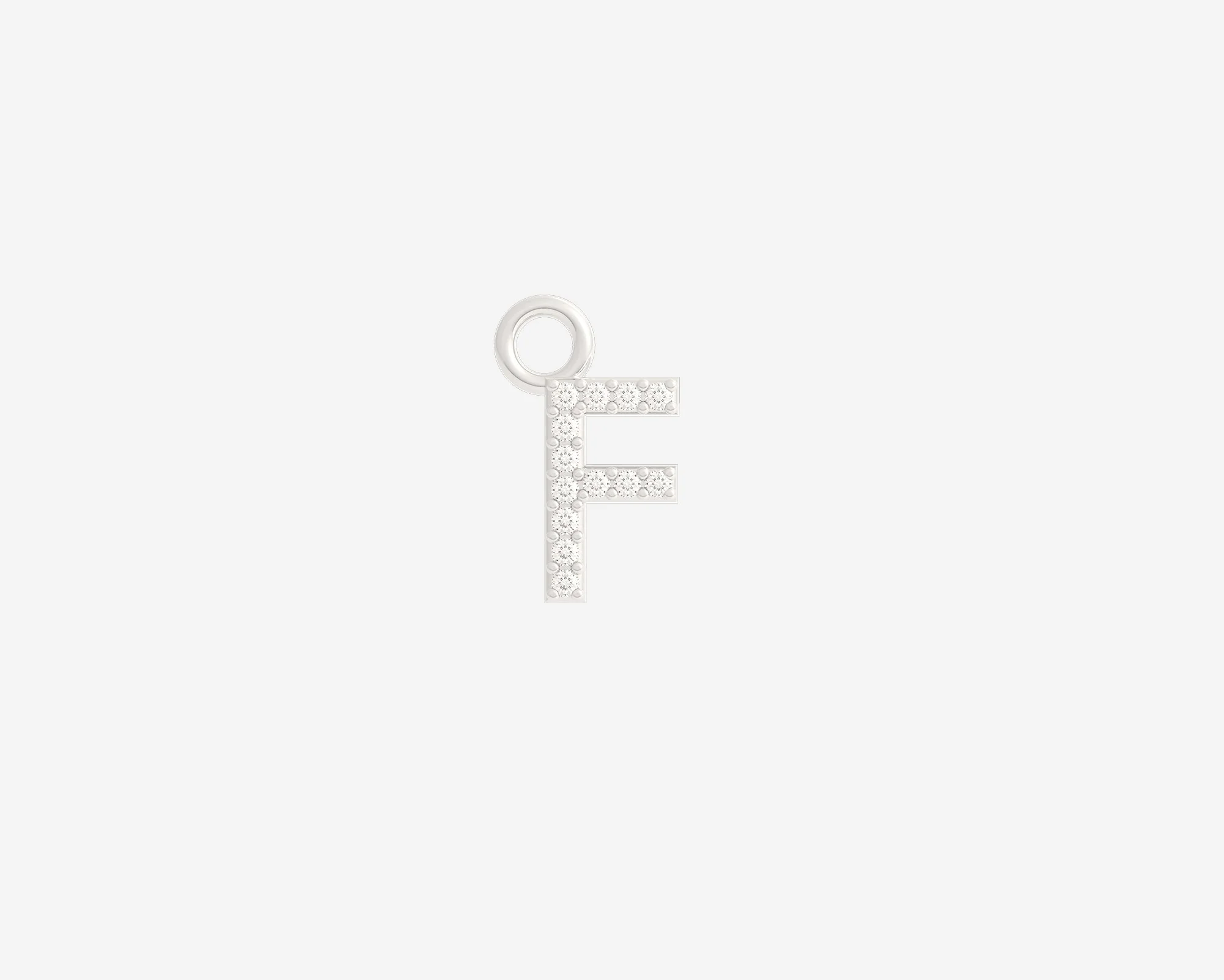 The Diamond Letter Charm - Image 17
