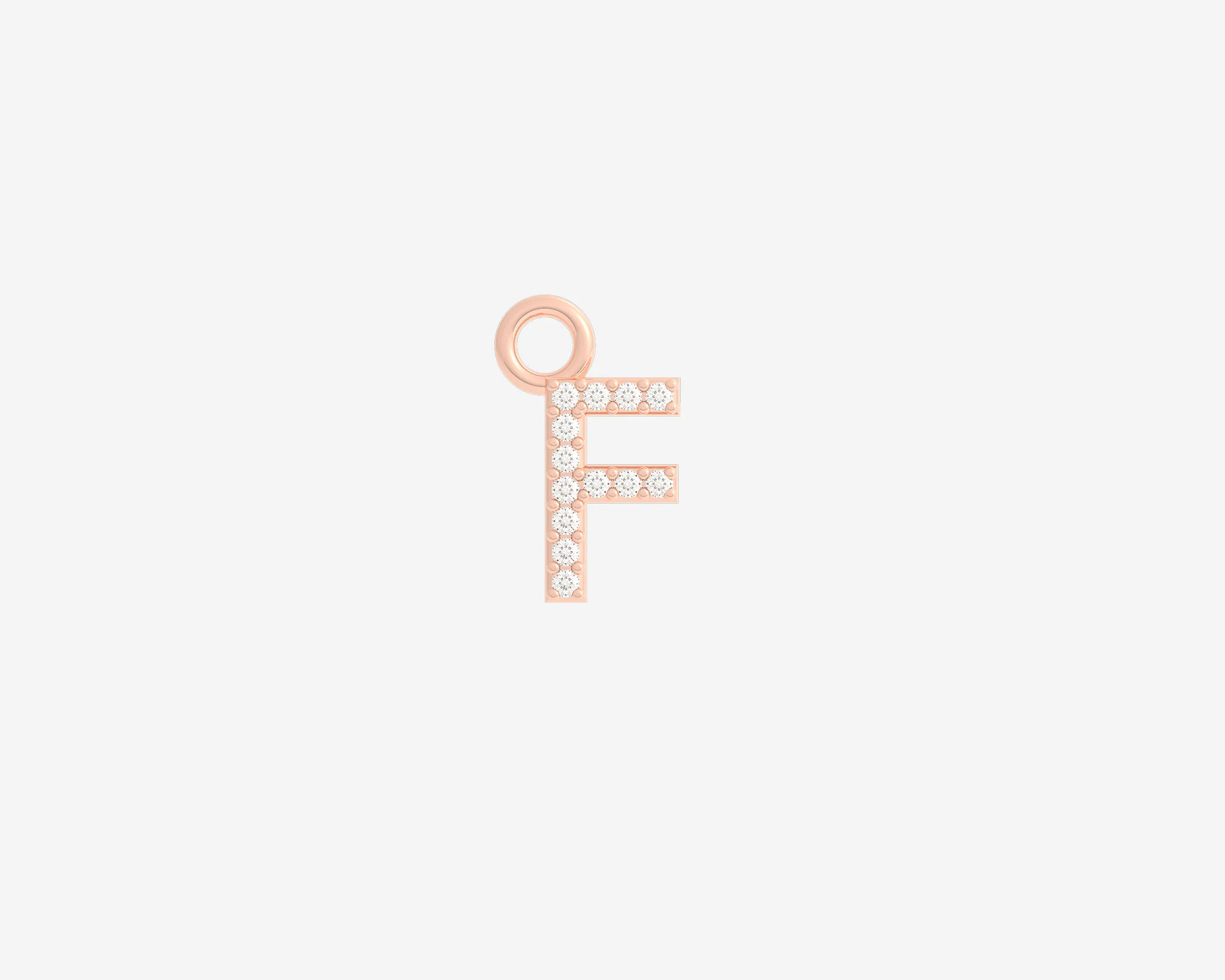 The Diamond Letter Charm - Image 18