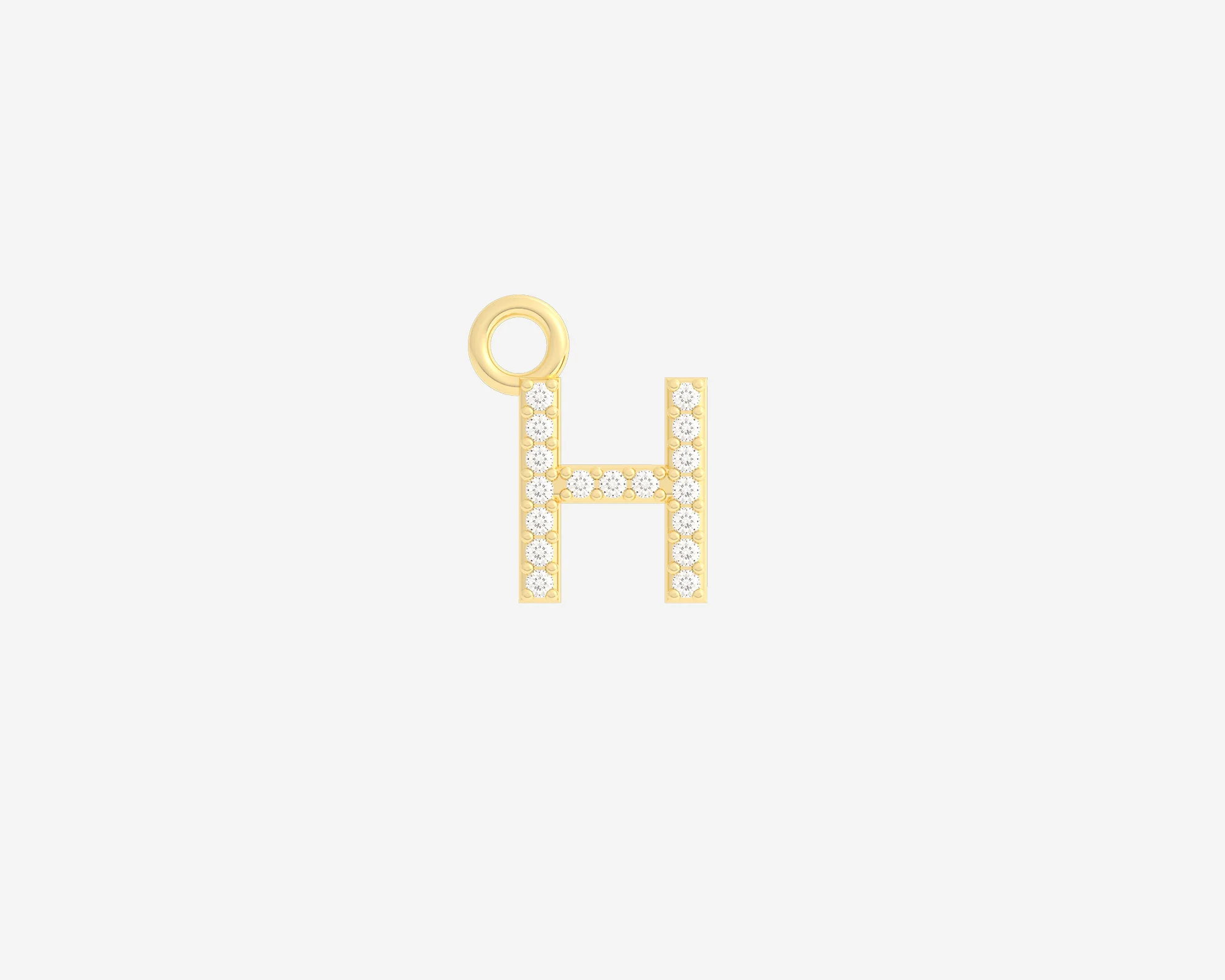 The Diamond Letter Charm - Image 22
