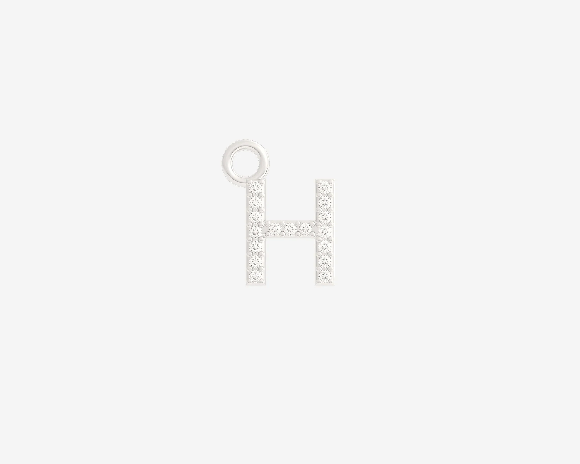 The Diamond Letter Charm - Image 23