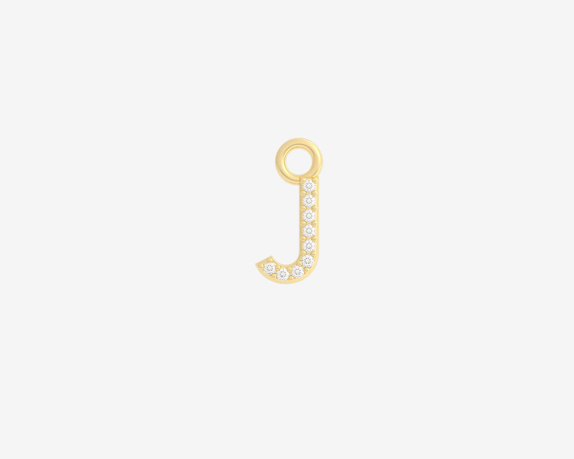 The Diamond Letter Charm - Image 28