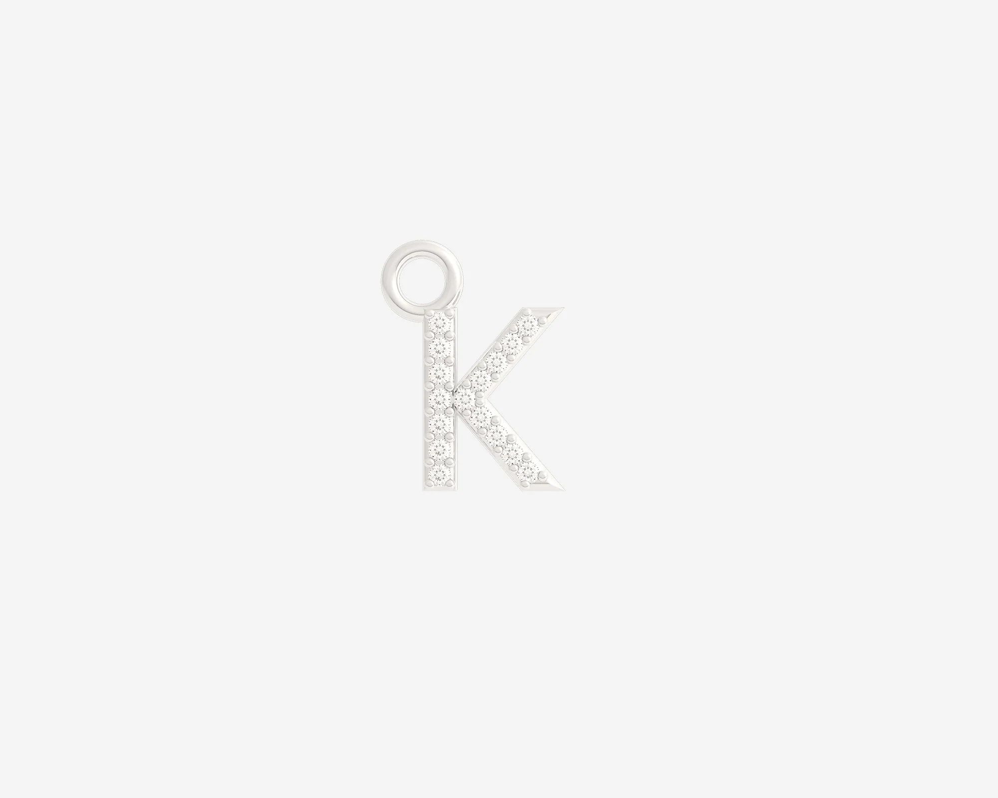 The Diamond Letter Charm - Image 32