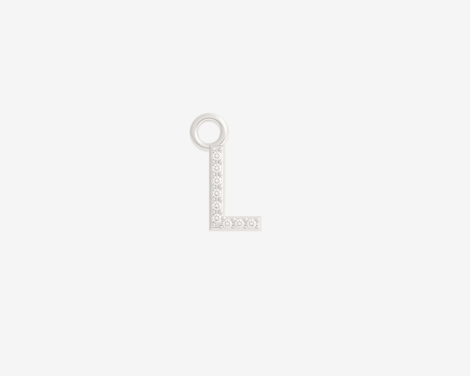 The Diamond Letter Charm - Image 35