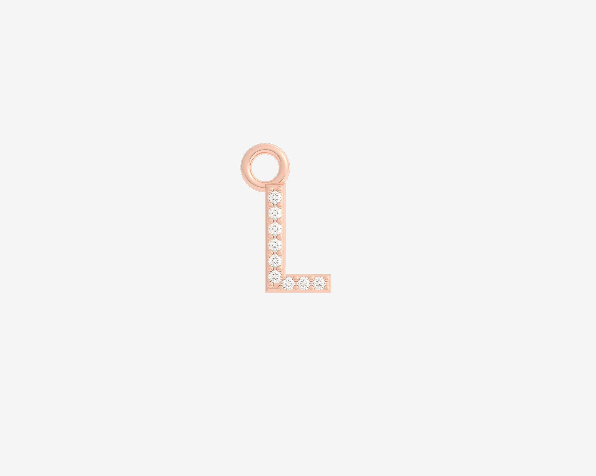 The Diamond Letter Charm - Image 36