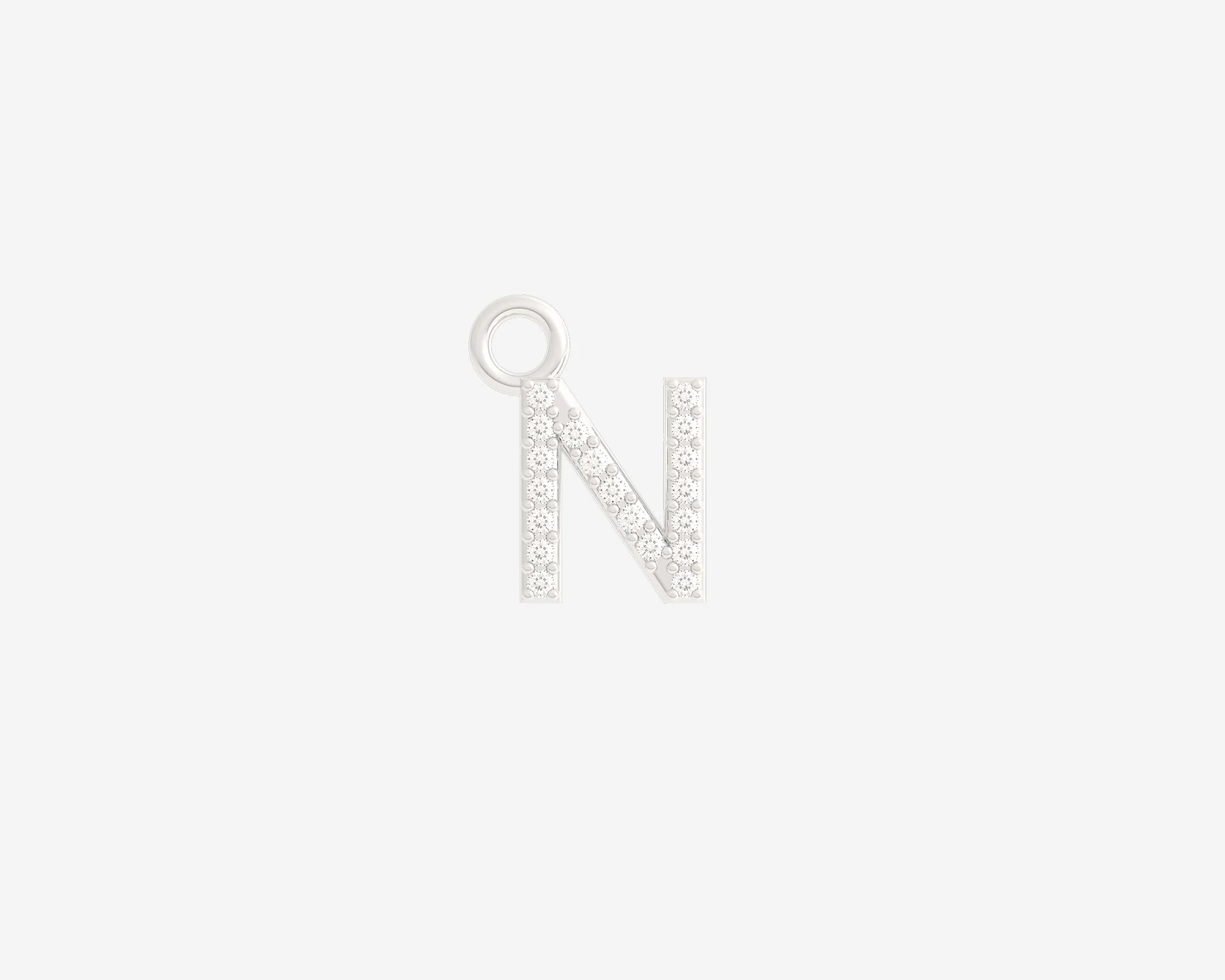 The Diamond Letter Charm - Image 41