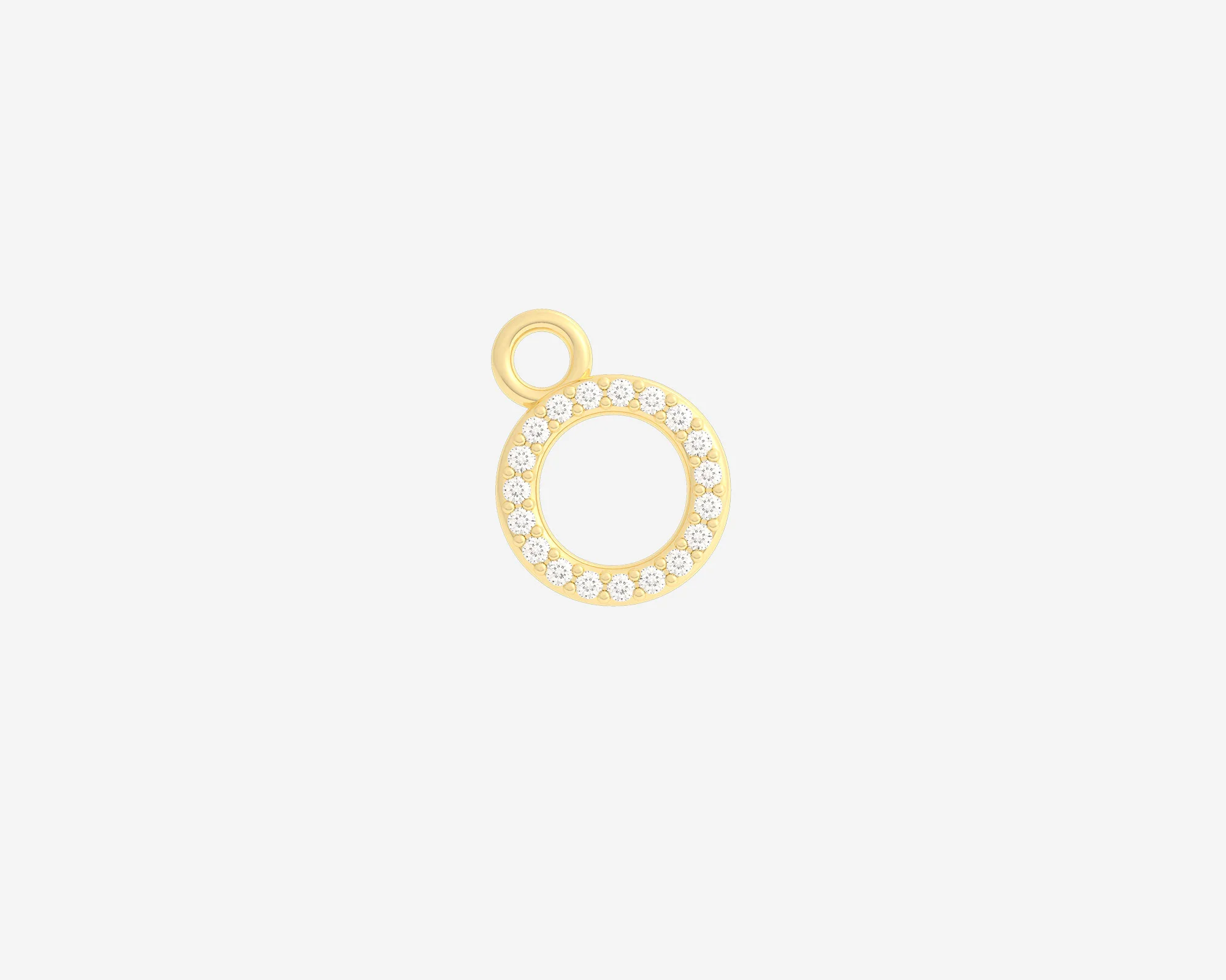 The Diamond Letter Charm - Image 43