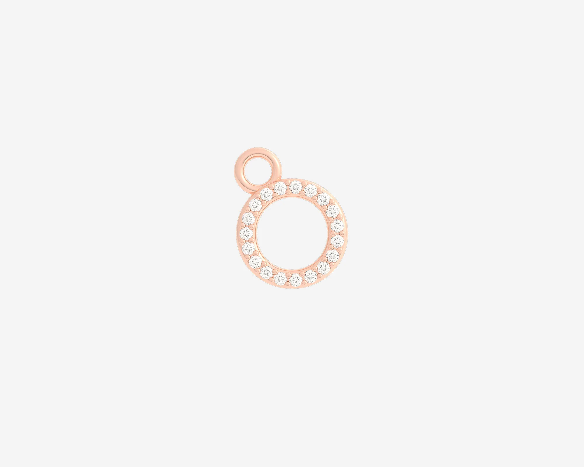 The Diamond Letter Charm - Image 45