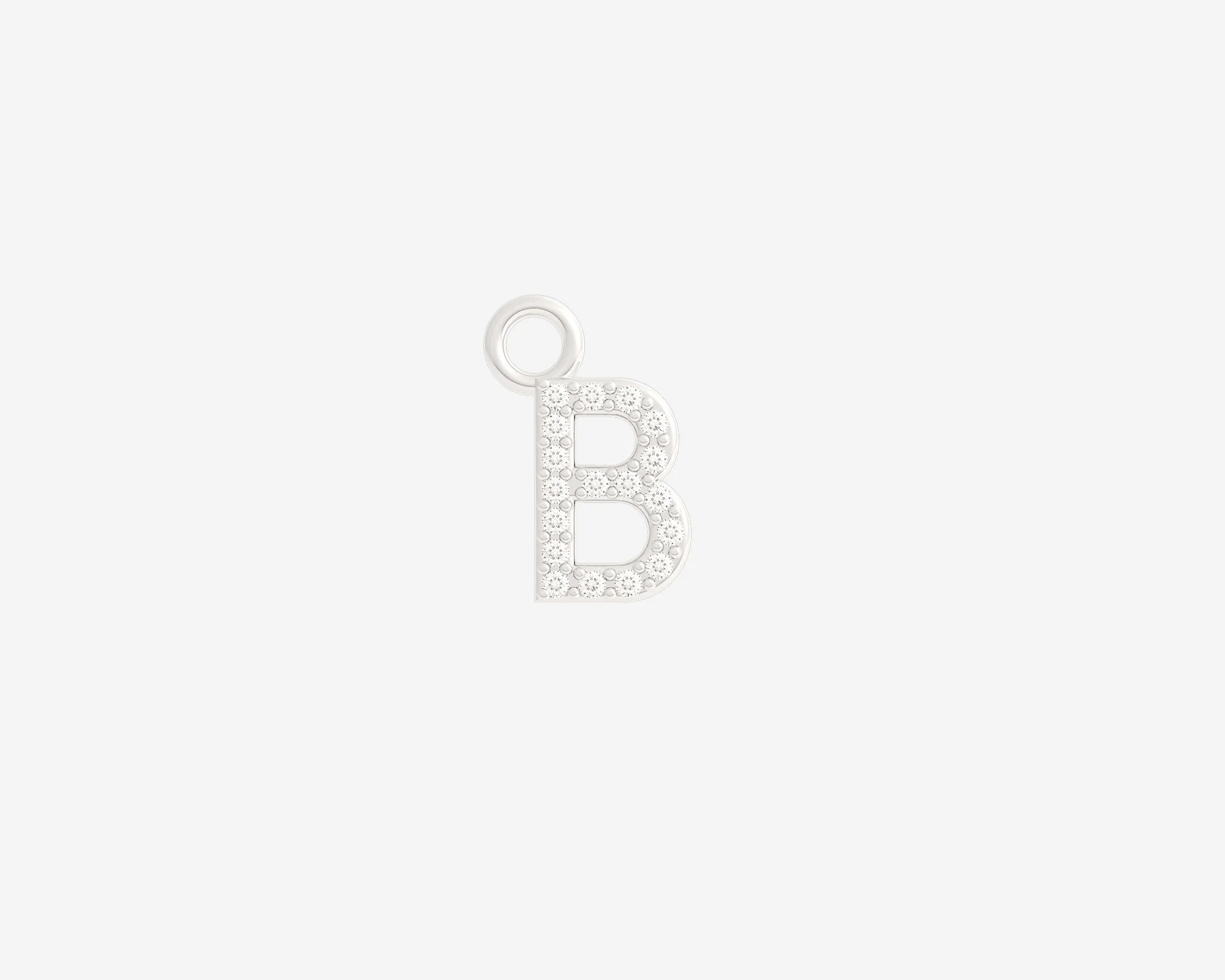 The Diamond Letter Charm - Image 5