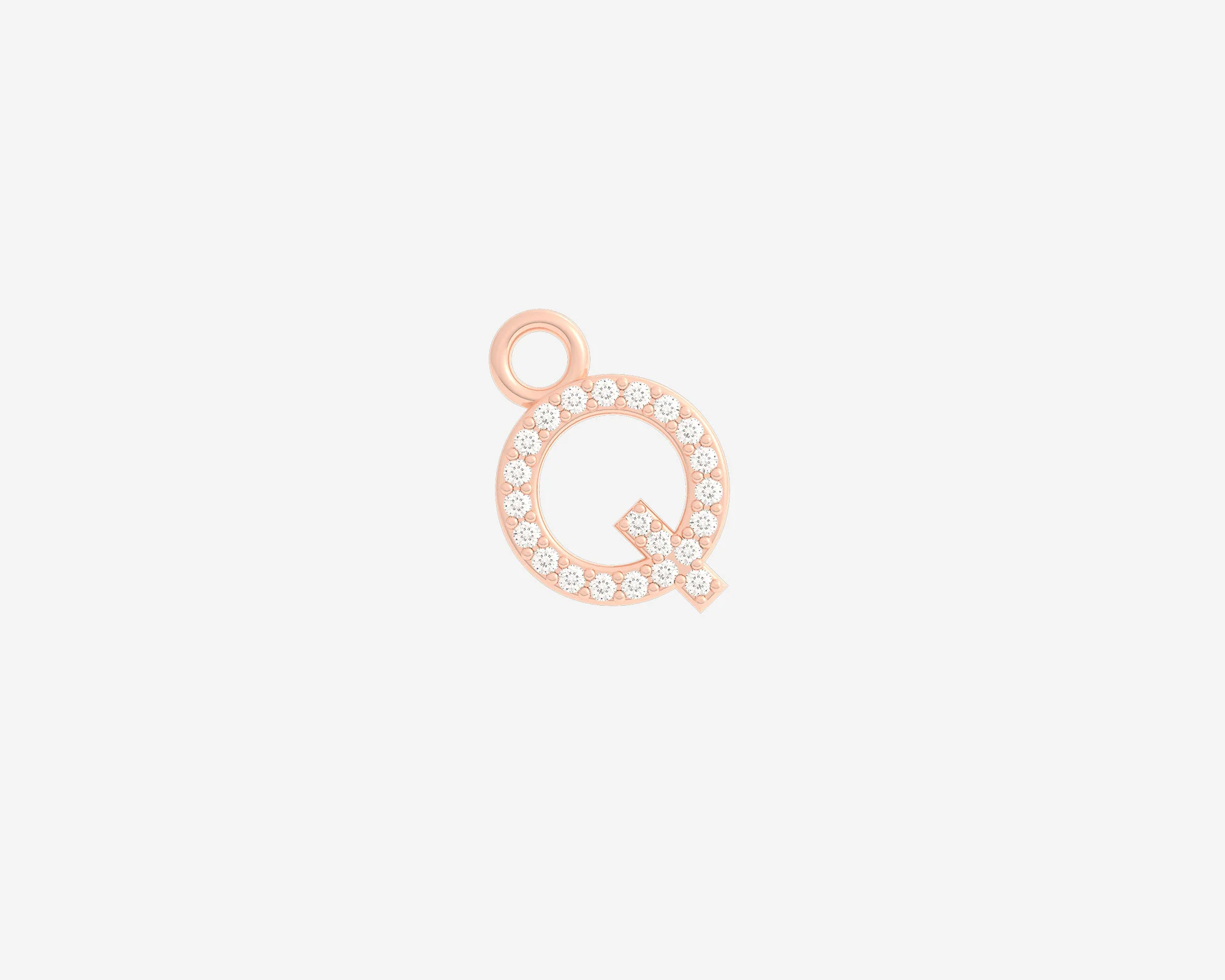The Diamond Letter Charm - Image 51