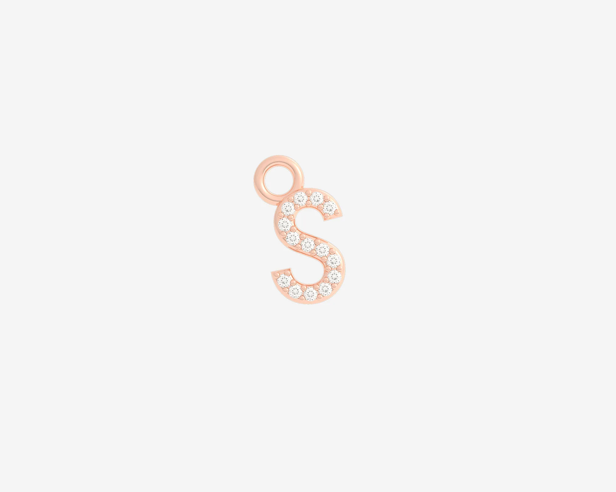 The Diamond Letter Charm - Image 57
