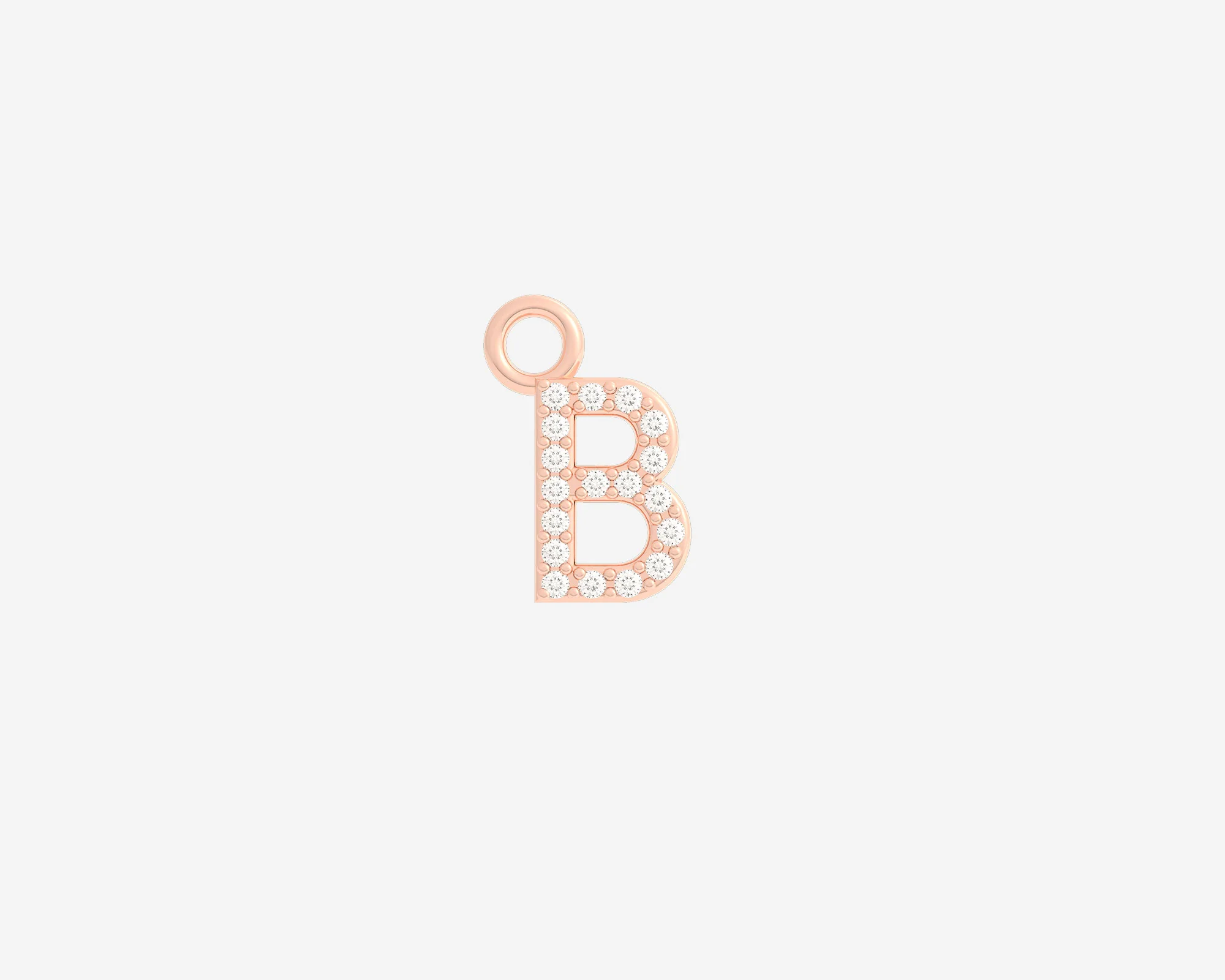 The Diamond Letter Charm - Image 6