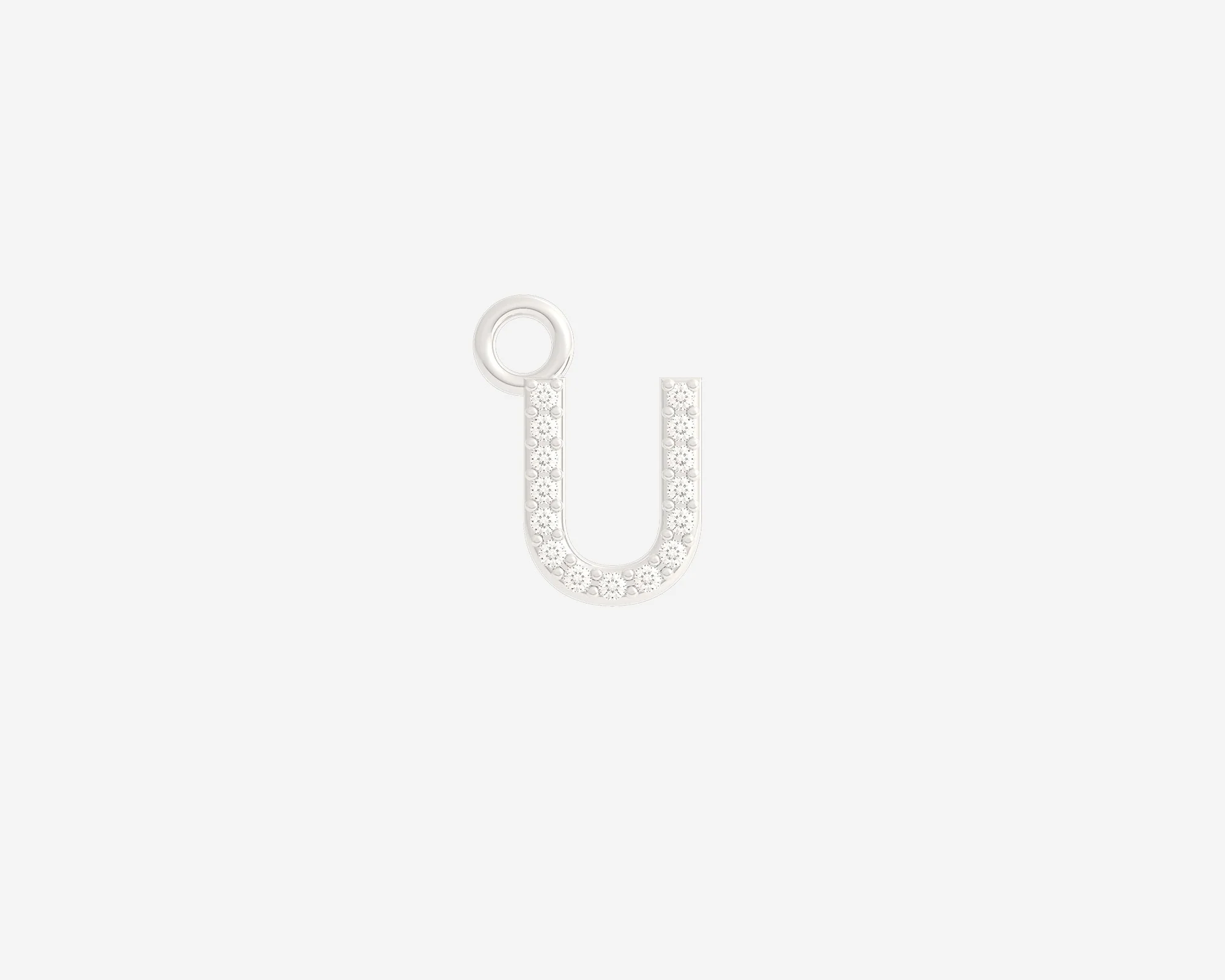 The Diamond Letter Charm - Image 62
