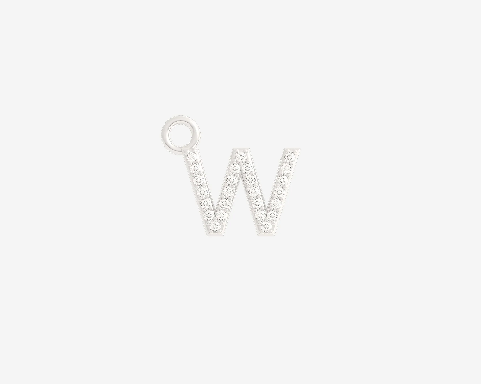 The Diamond Letter Charm - Image 68