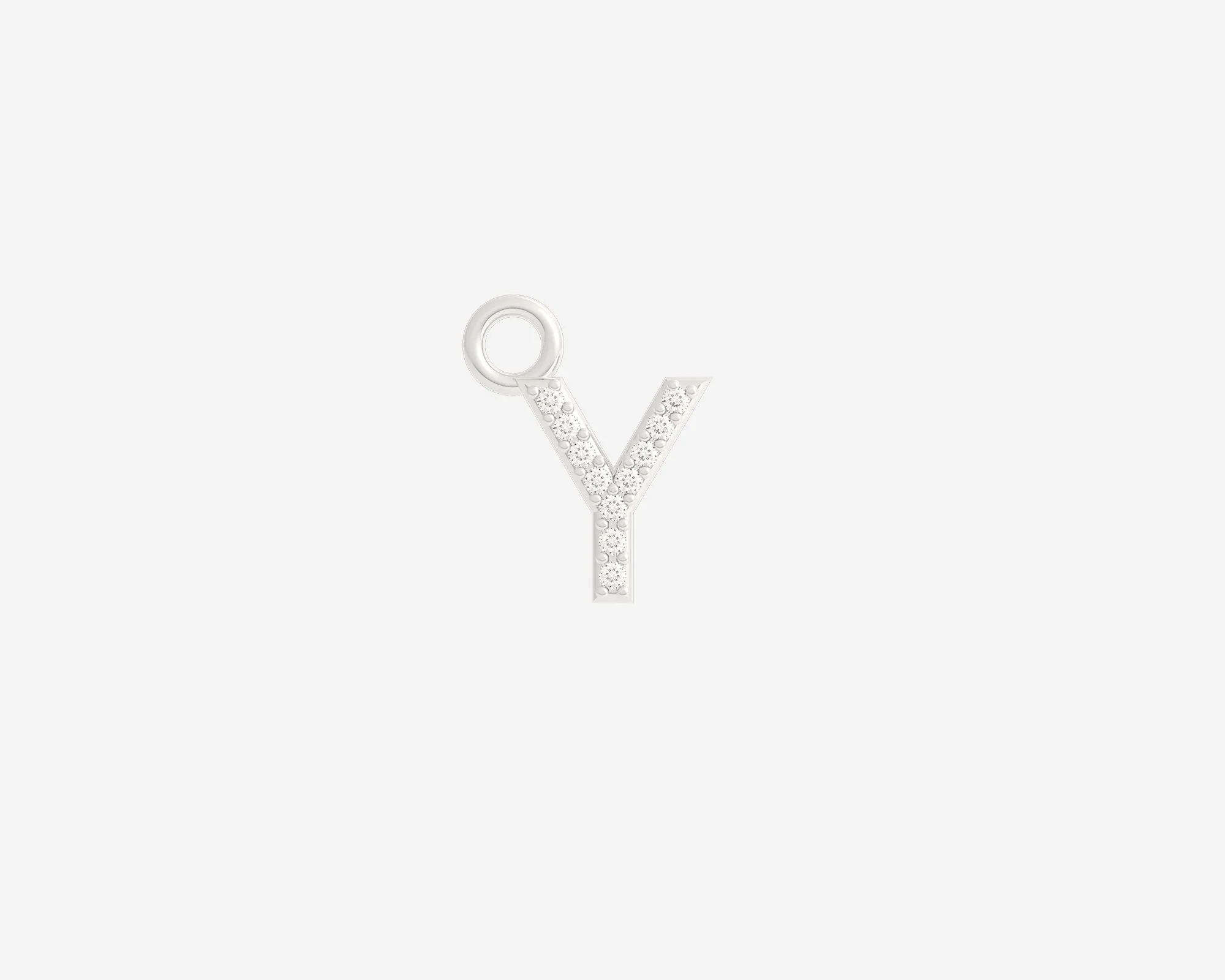 The Diamond Letter Charm - Image 73
