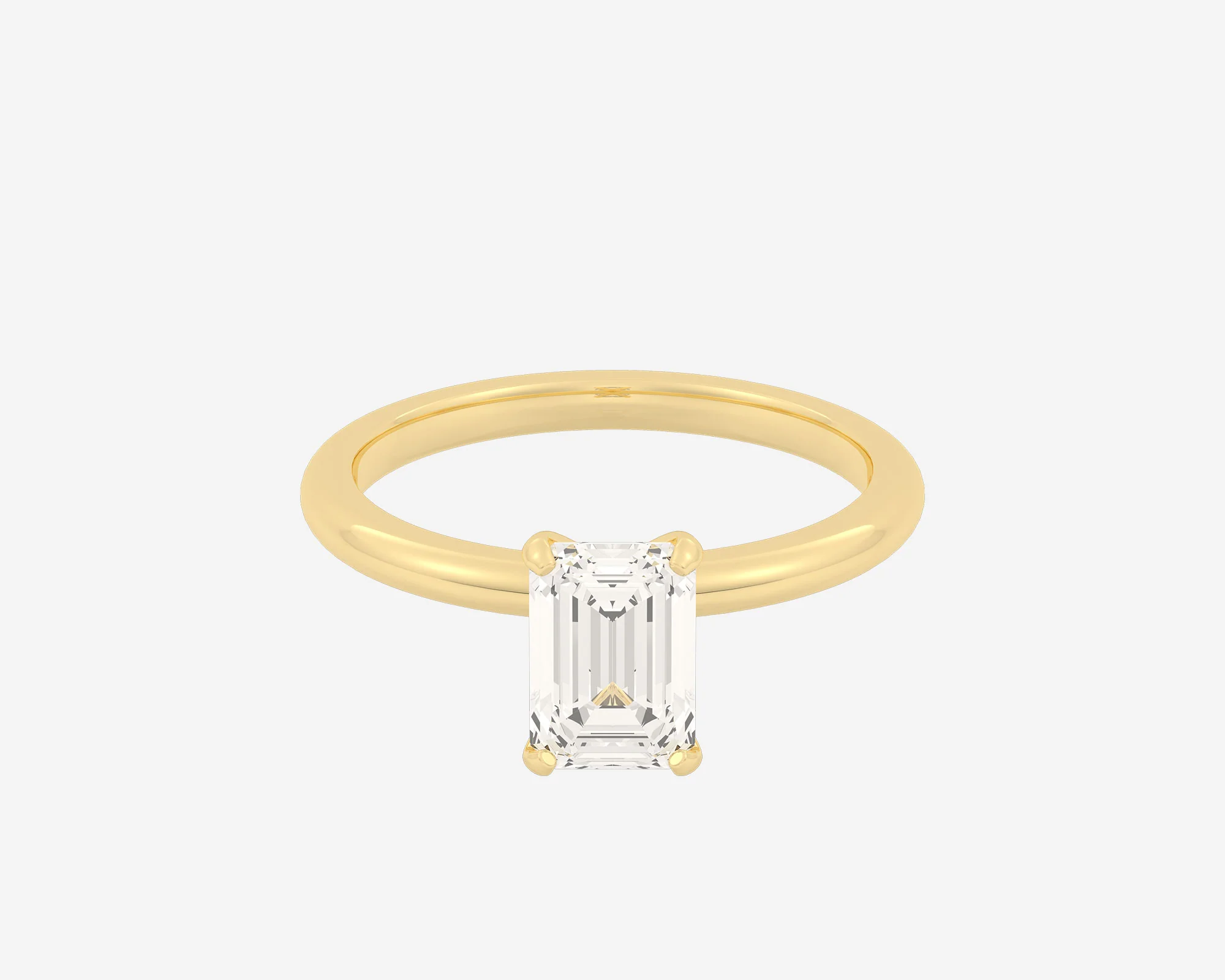 The Domed Solitaire — Emerald - Image 11
