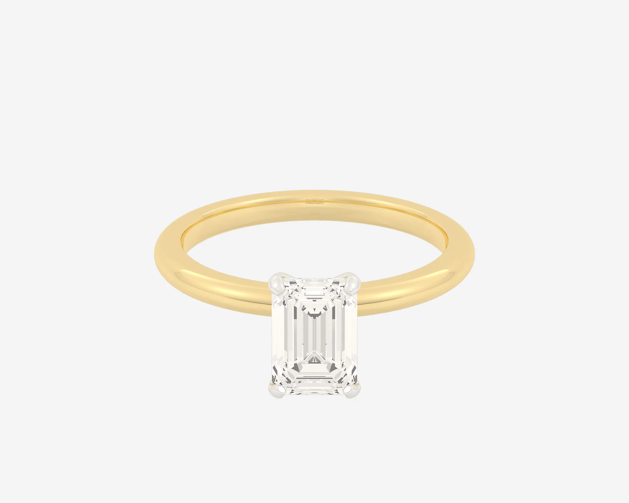 The Domed Solitaire — Emerald - Image 16