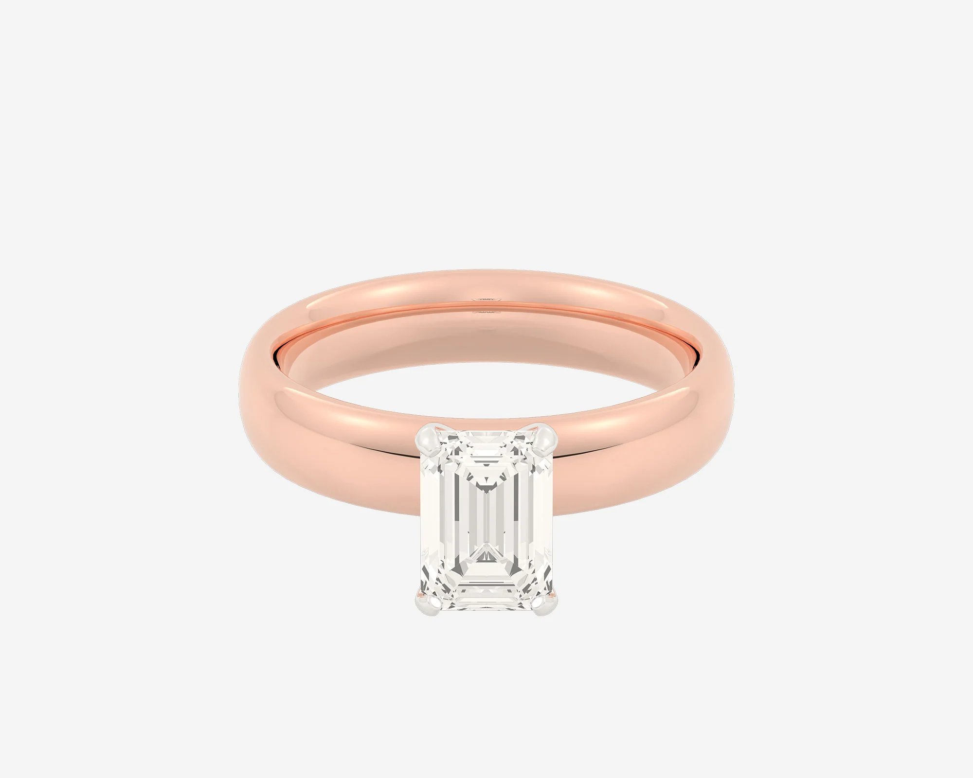The Domed Solitaire — Emerald - Image 19