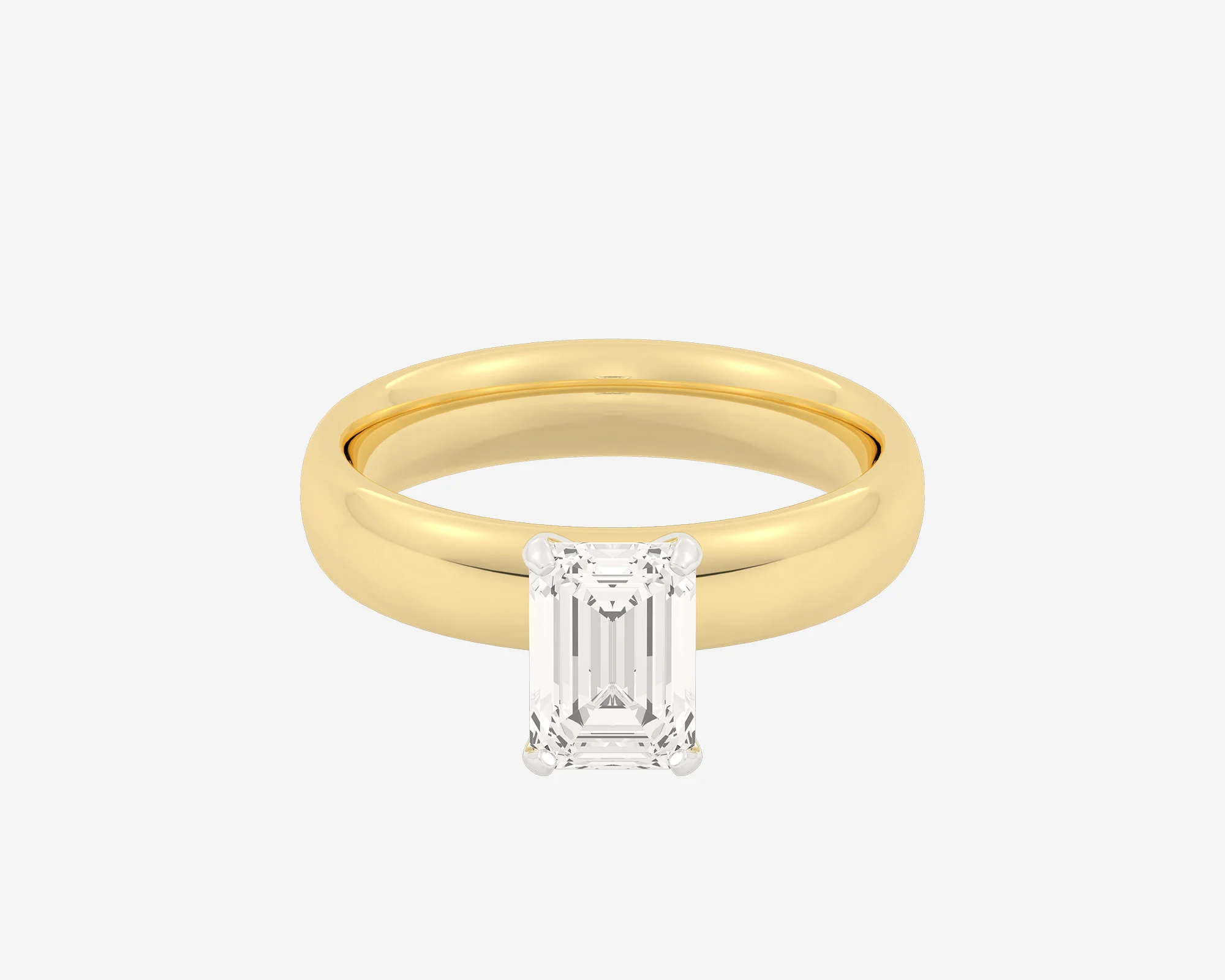 The Domed Solitaire — Emerald - Image 20