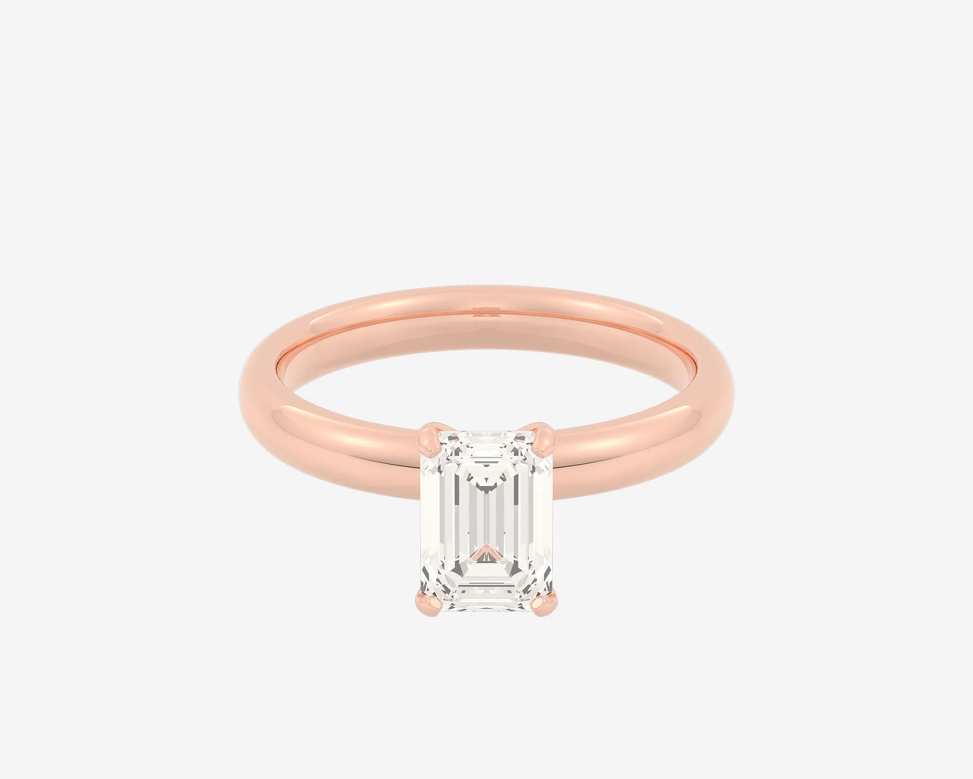 The Domed Solitaire — Emerald - Image 4
