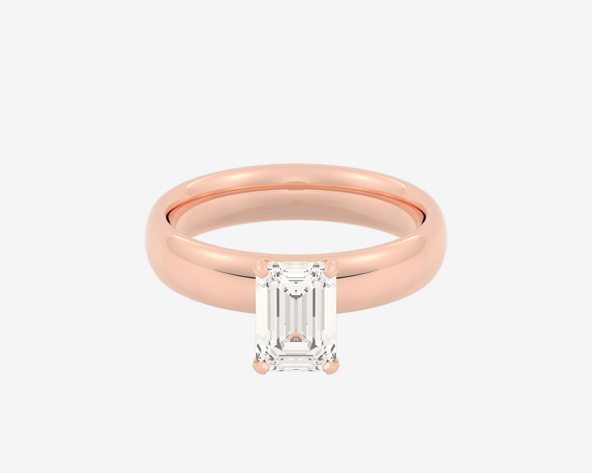 The Domed Solitaire — Emerald - Image 7