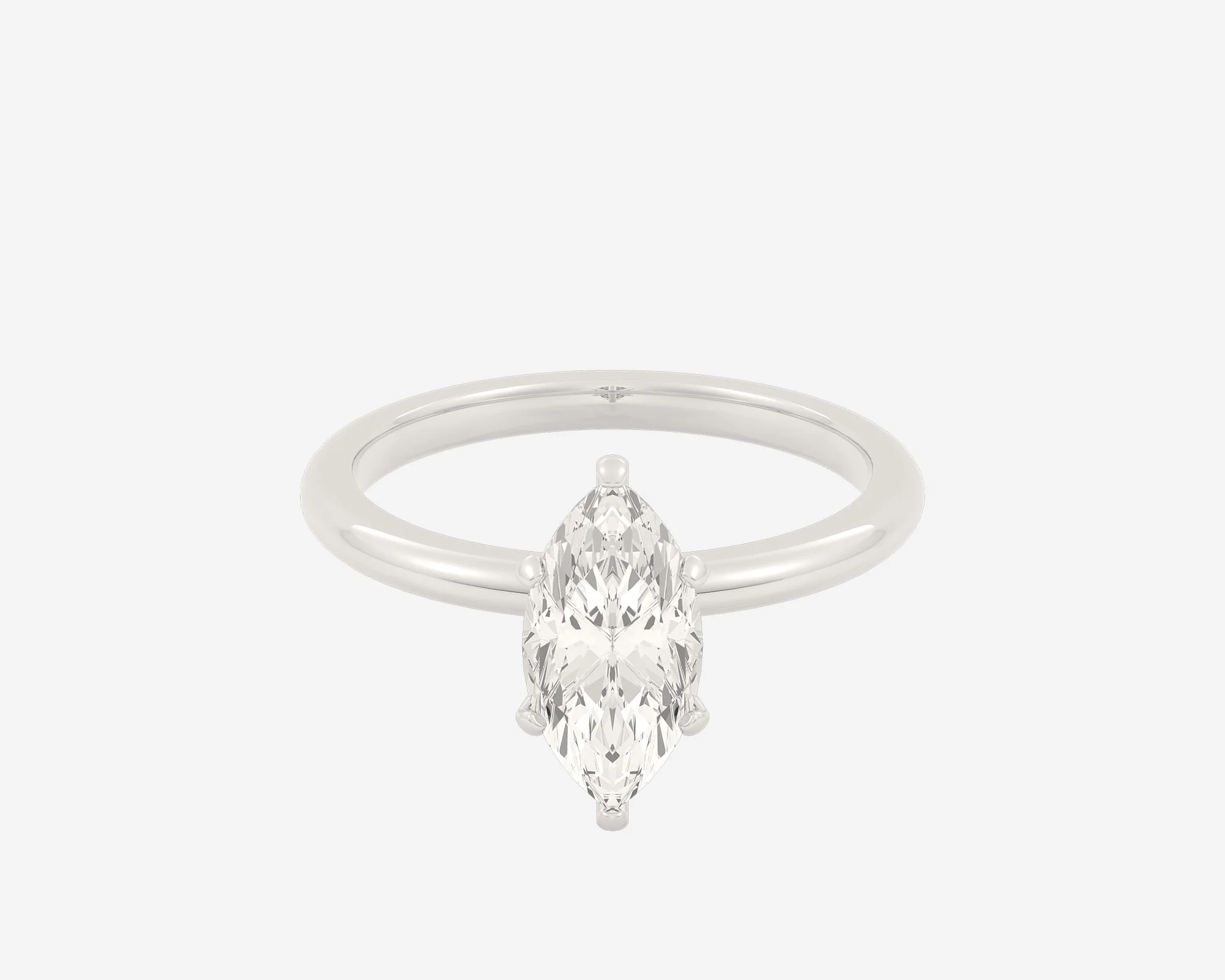 The Domed Solitaire — Marquise - Image 10