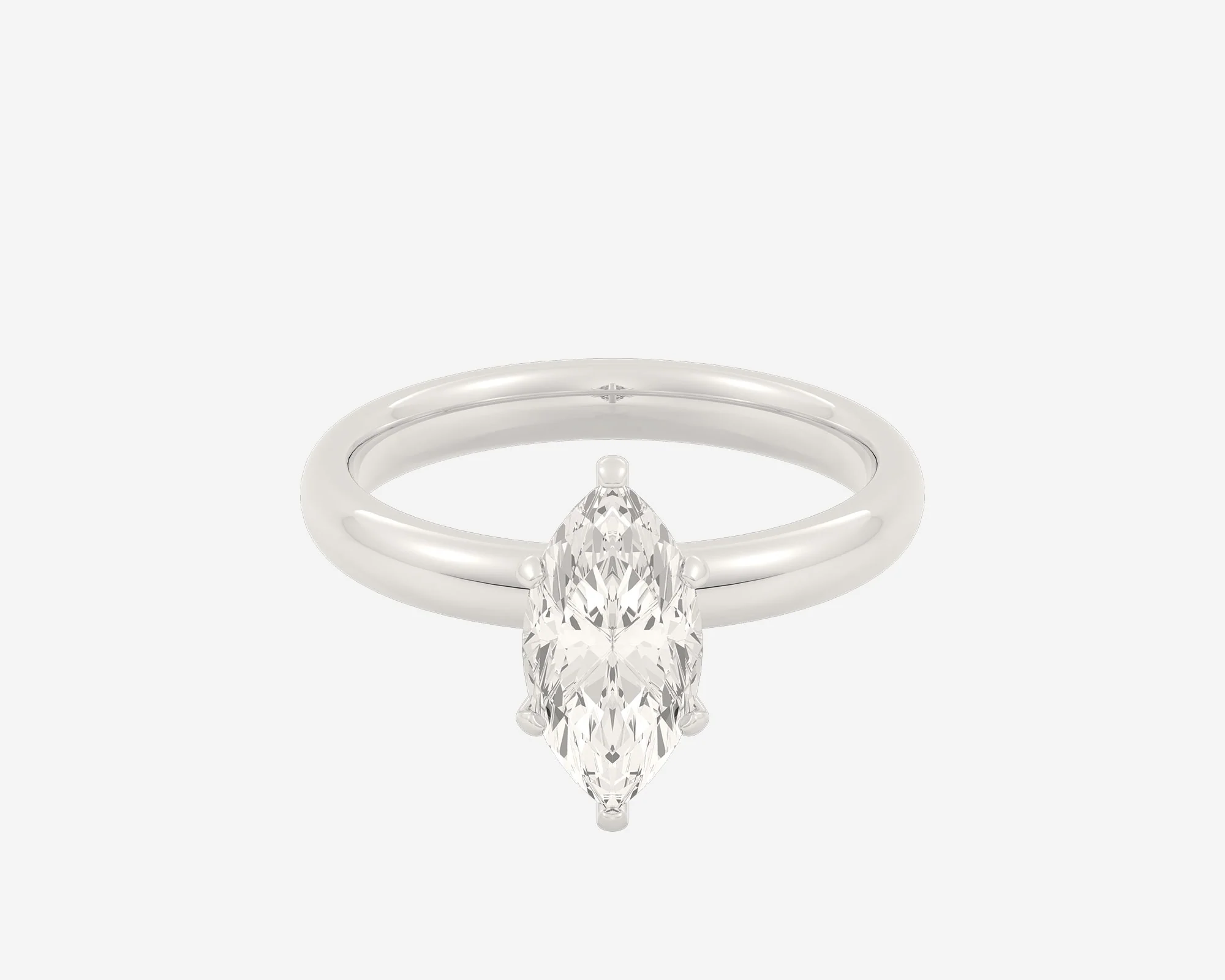 The Domed Solitaire — Marquise - Image 11