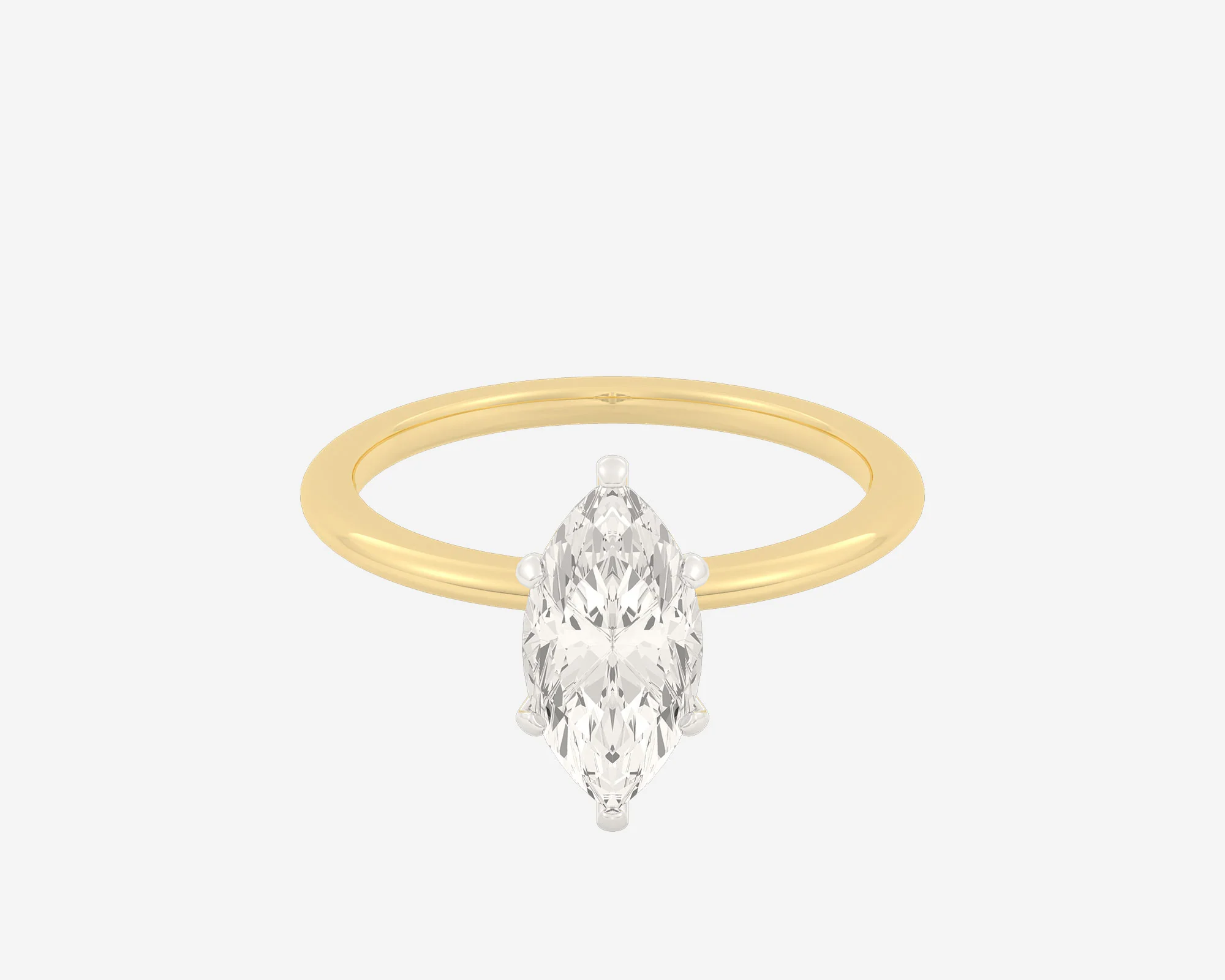The Domed Solitaire — Marquise - Image 14