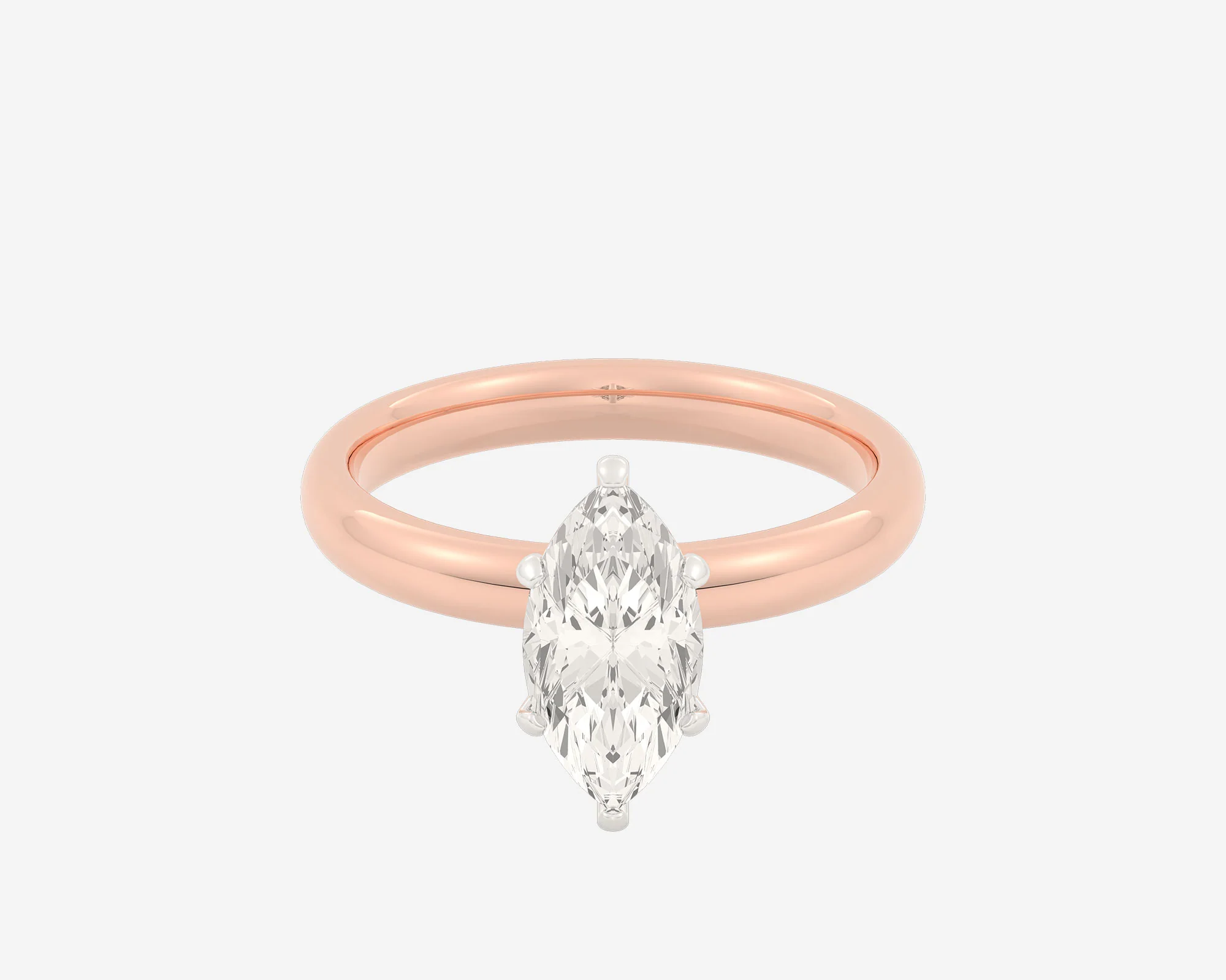The Domed Solitaire — Marquise - Image 17