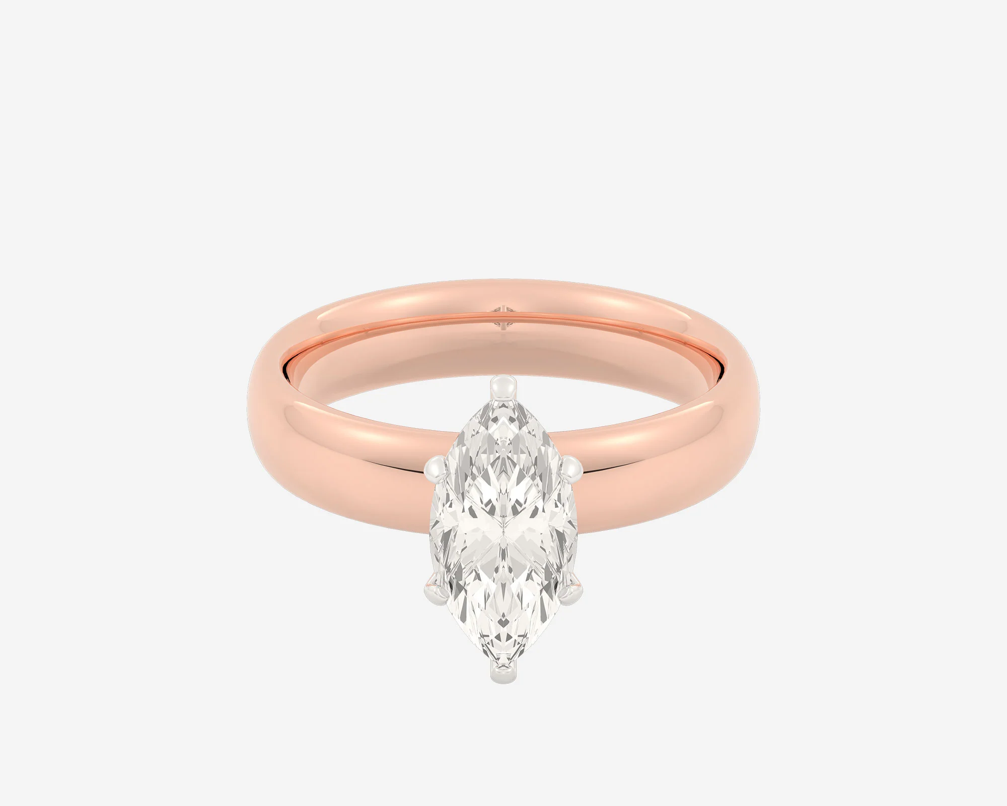 The Domed Solitaire — Marquise - Image 19