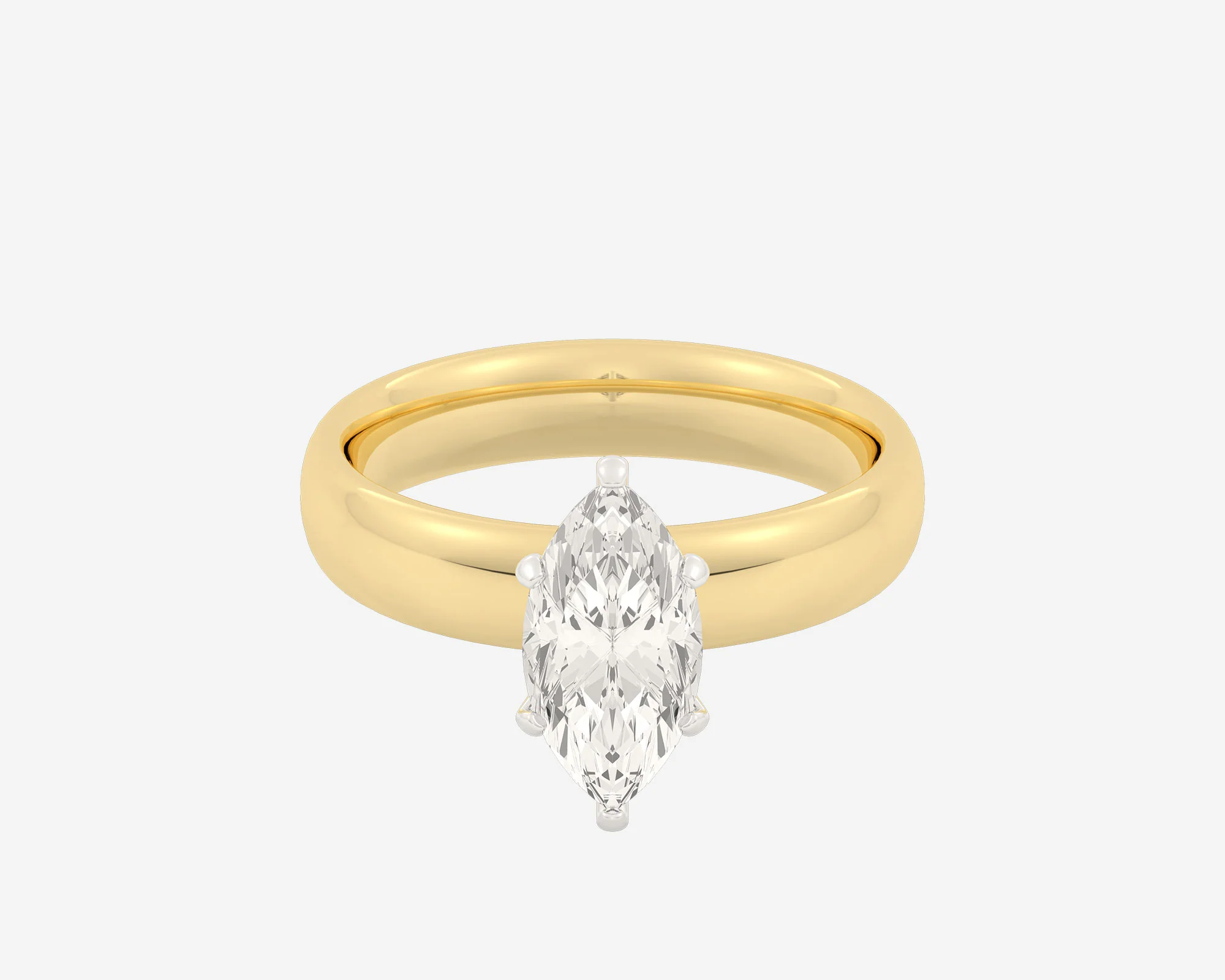 The Domed Solitaire — Marquise - Image 20