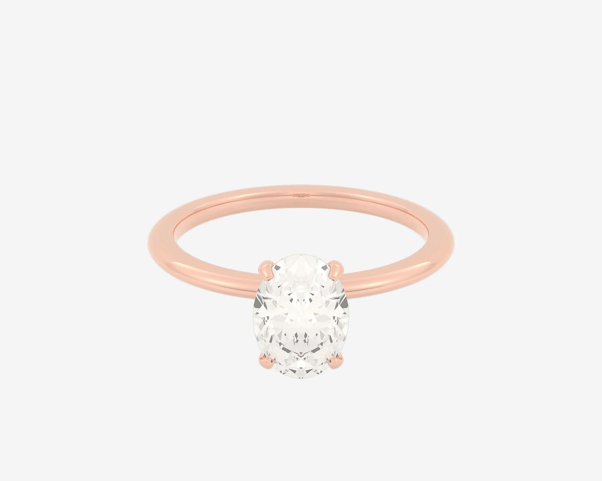The Domed Solitaire — Oval - Image 3