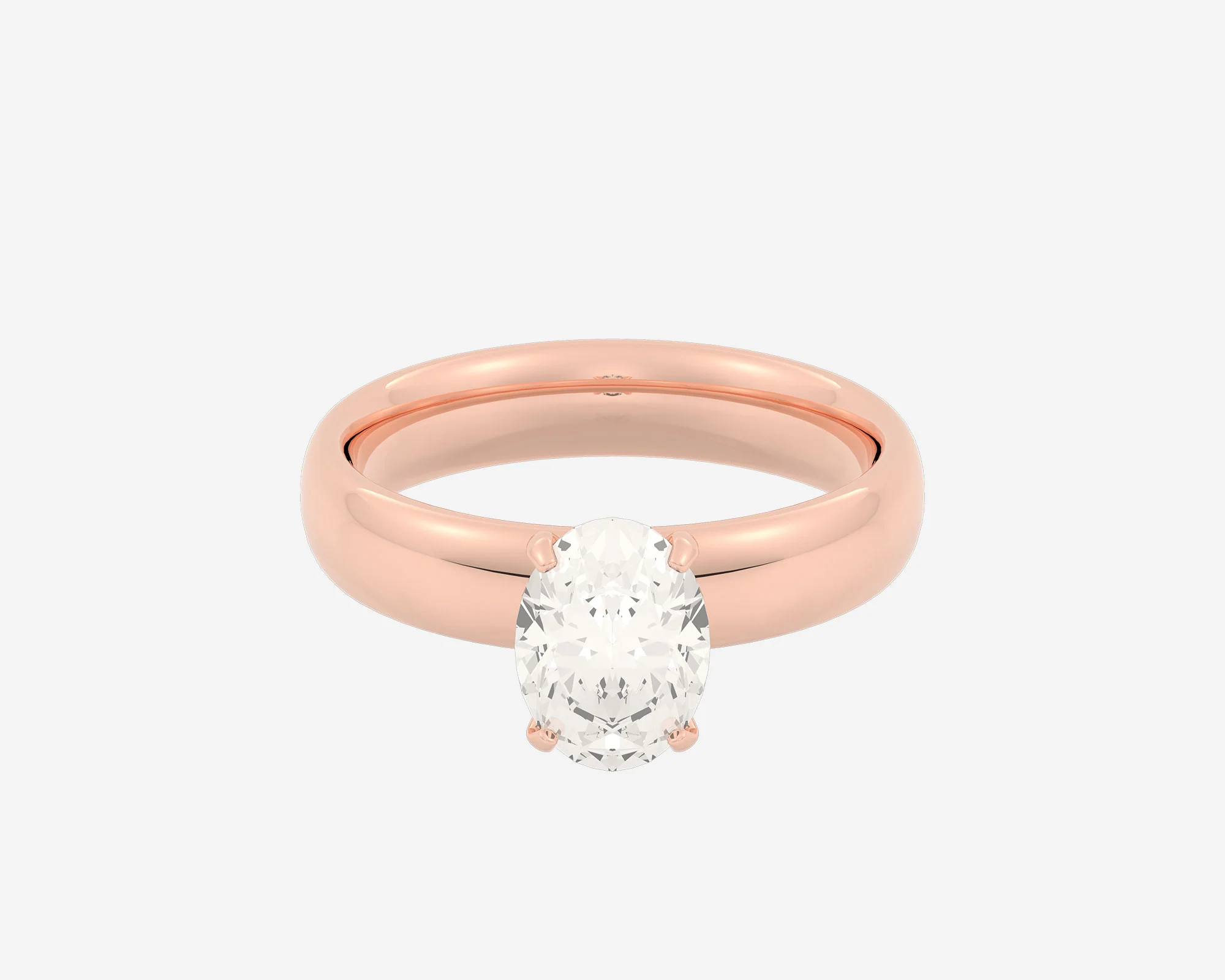 The Domed Solitaire — Oval - Image 7