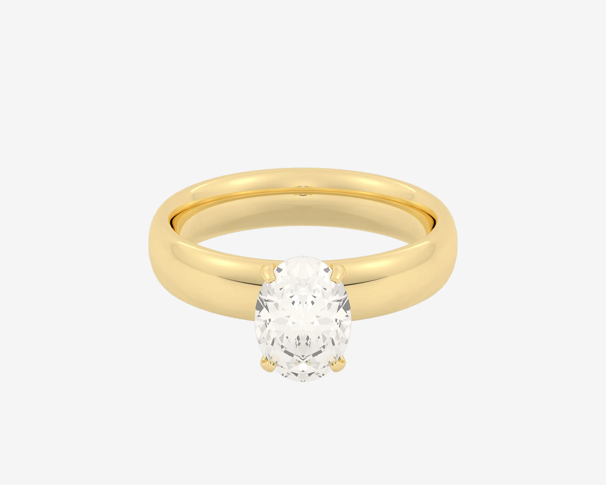 The Domed Solitaire — Oval - Image 9