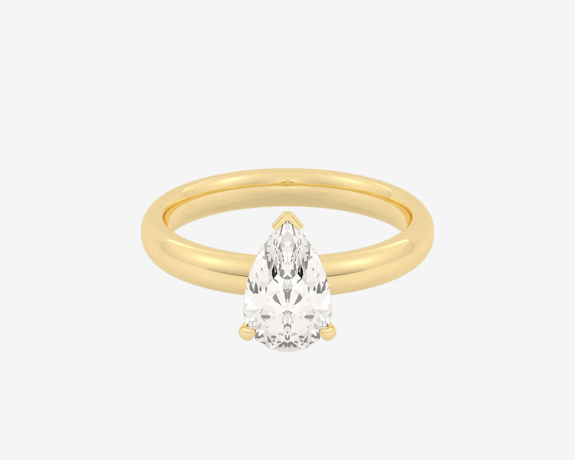 The Domed Solitaire — Pear - Image 3