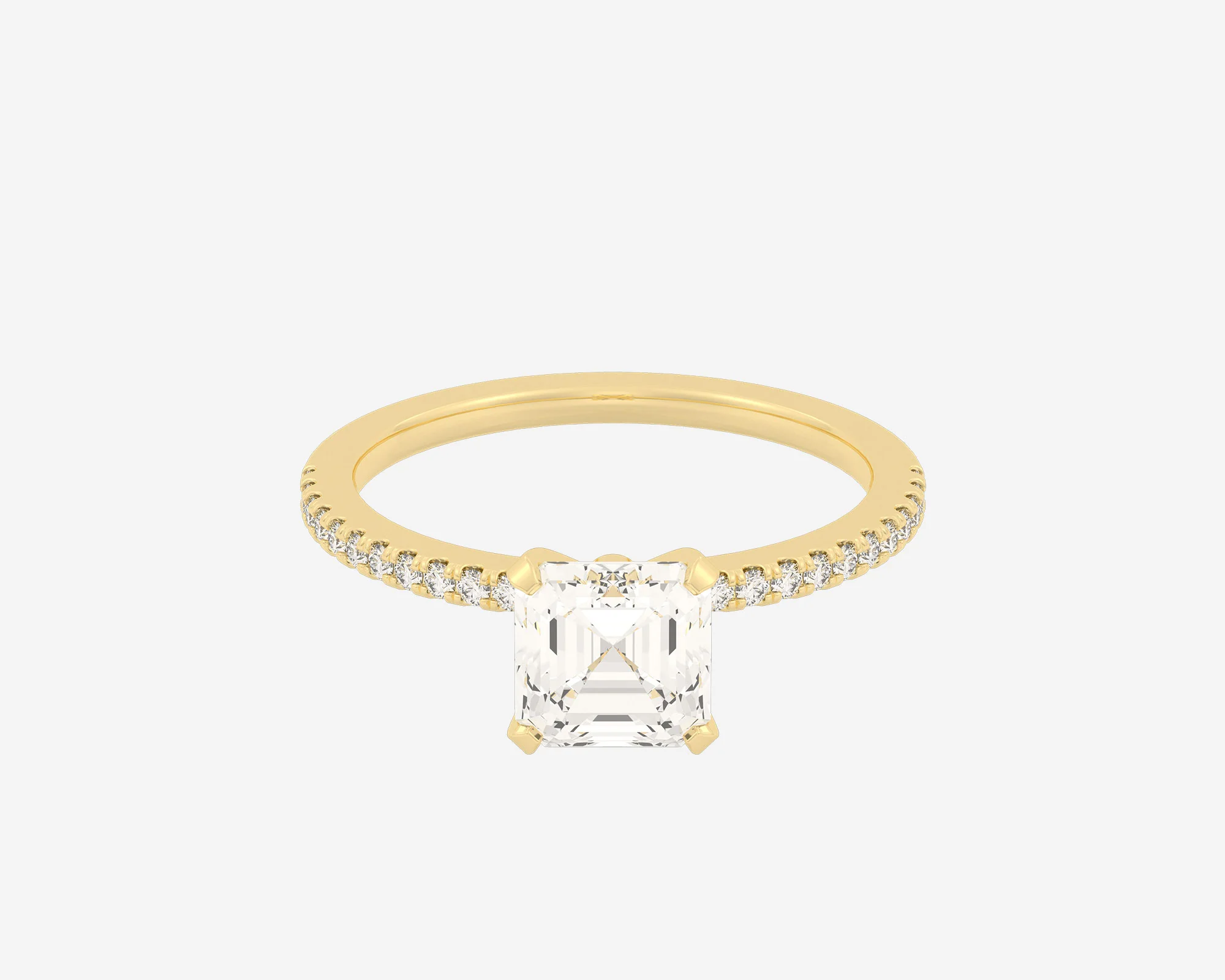 The Eternity Solitaire — Asscher - Image 3