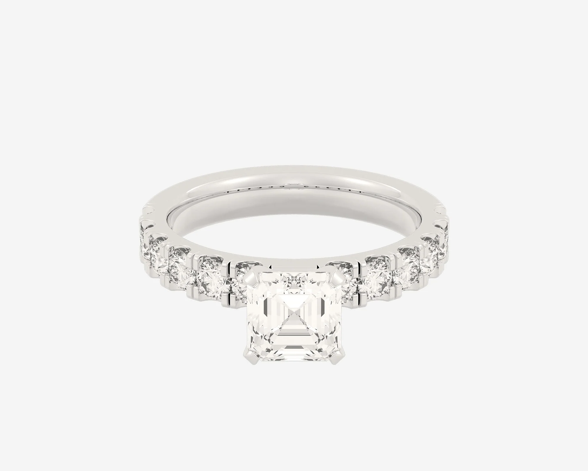 The Eternity Solitaire — Asscher - Image 8