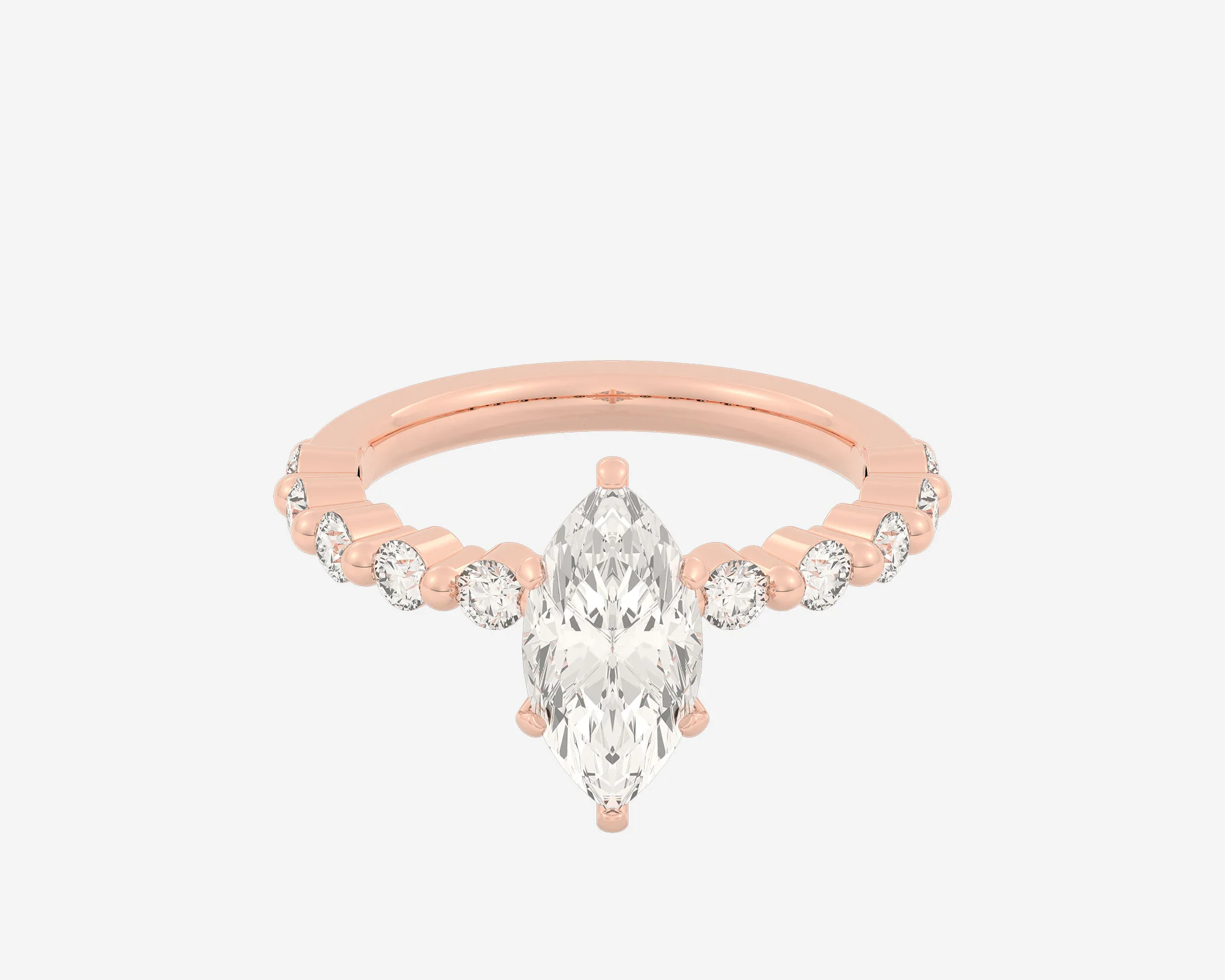 The Floating Solitaire — Marquise - Image 4