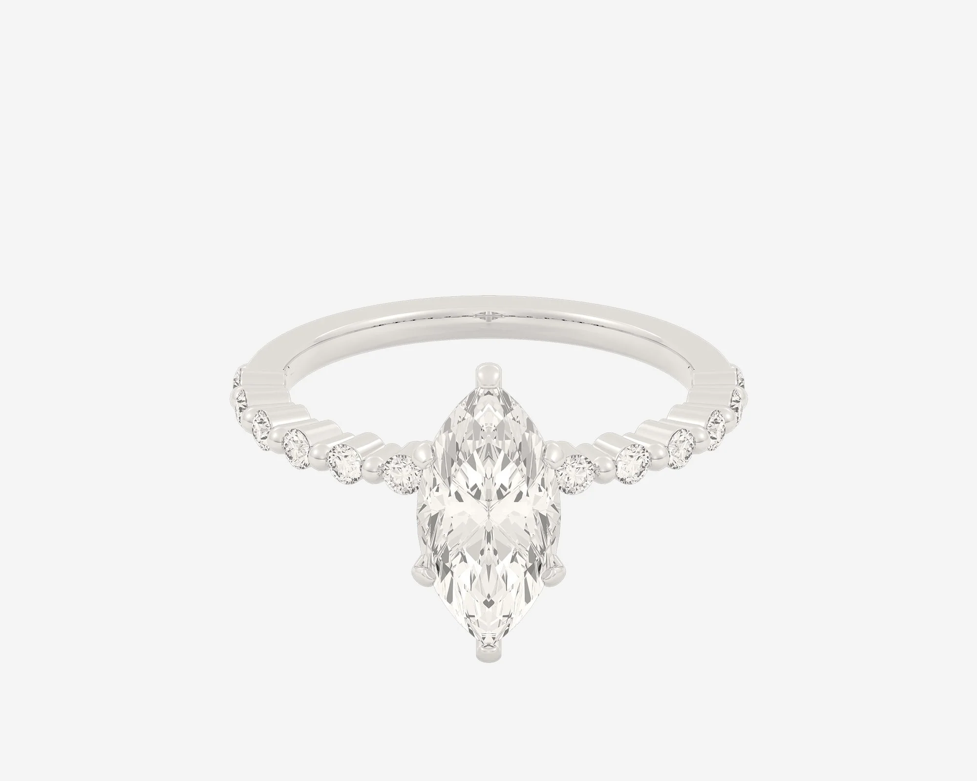 The Floating Solitaire — Marquise - Image 5