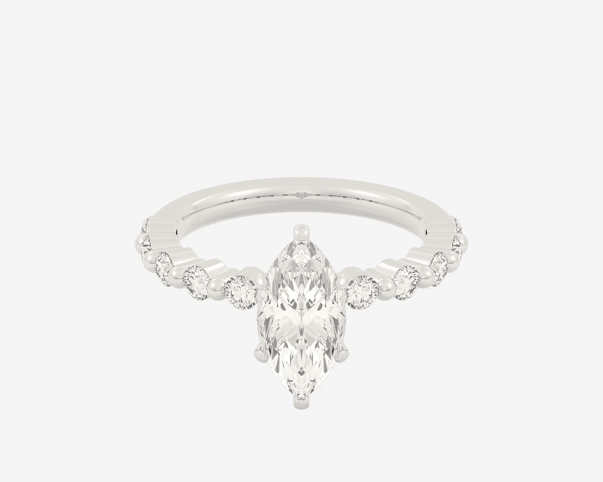 The Floating Solitaire — Marquise - Image 6