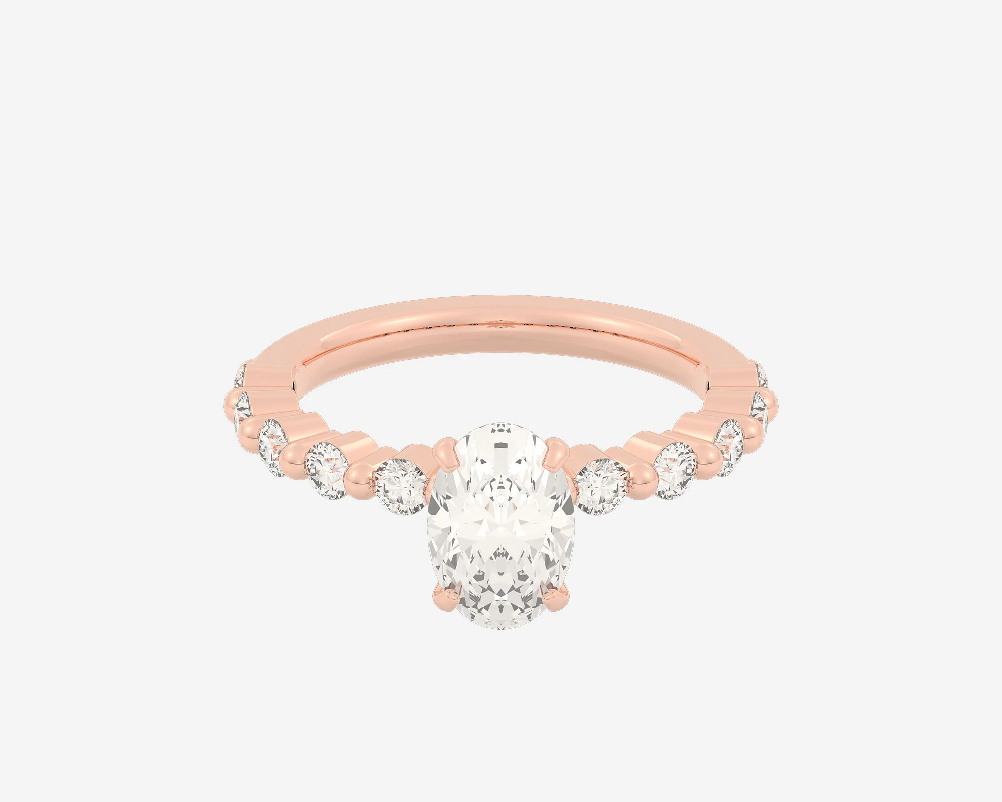 The Floating Solitaire — Oval - Image 4
