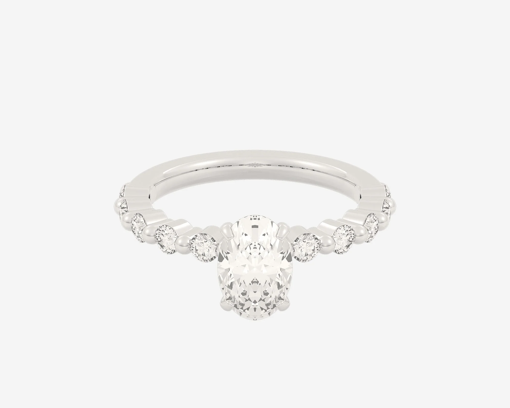 The Floating Solitaire — Oval - Image 5
