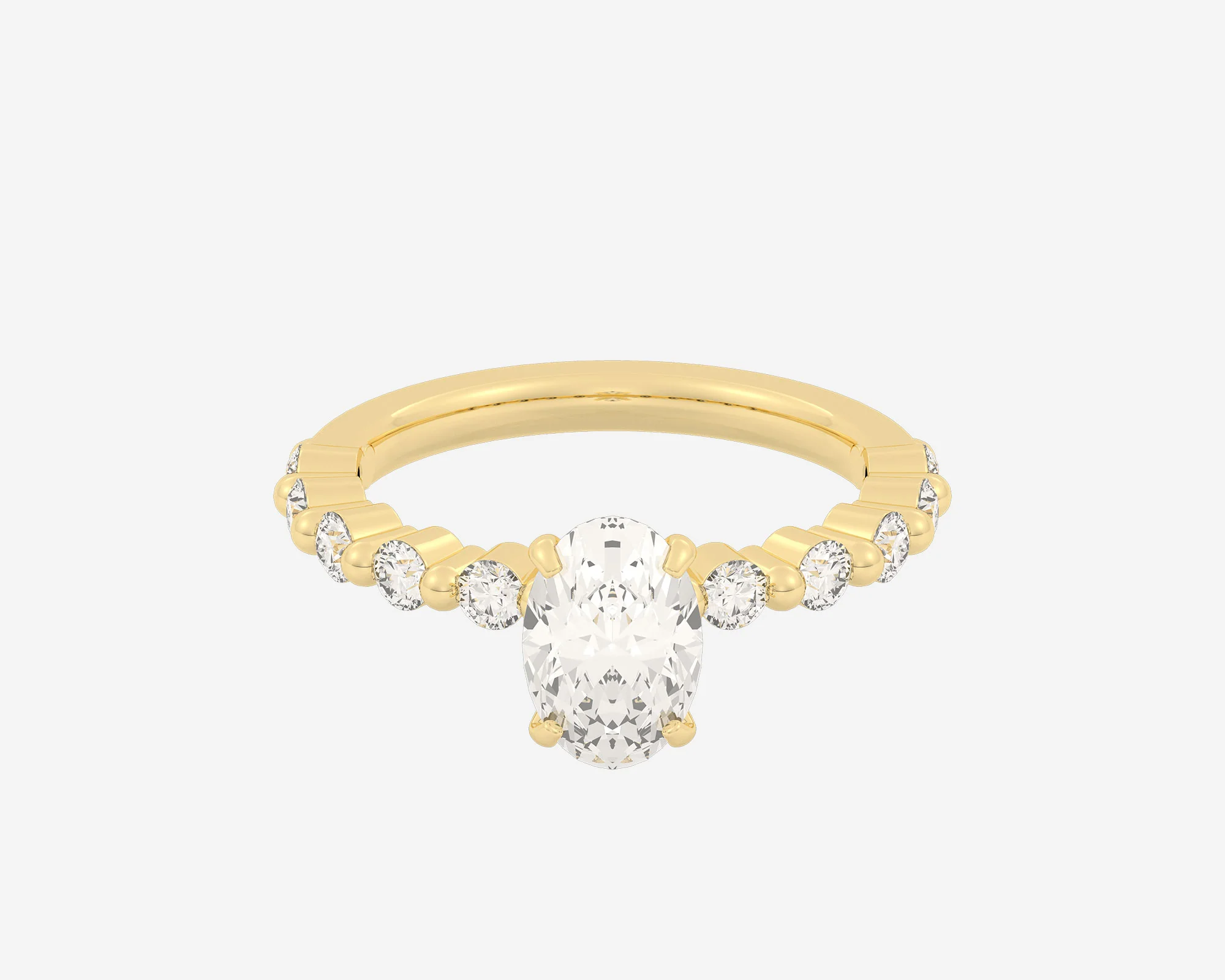 The Floating Solitaire — Oval - Image 6