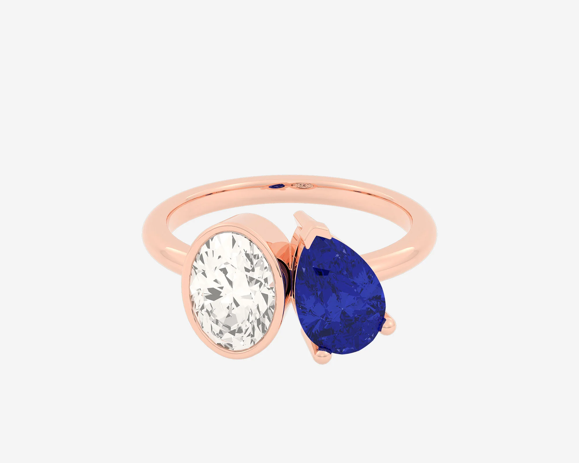 The Gem Bezel Toi et Moi — Oval/Pear - Image 3