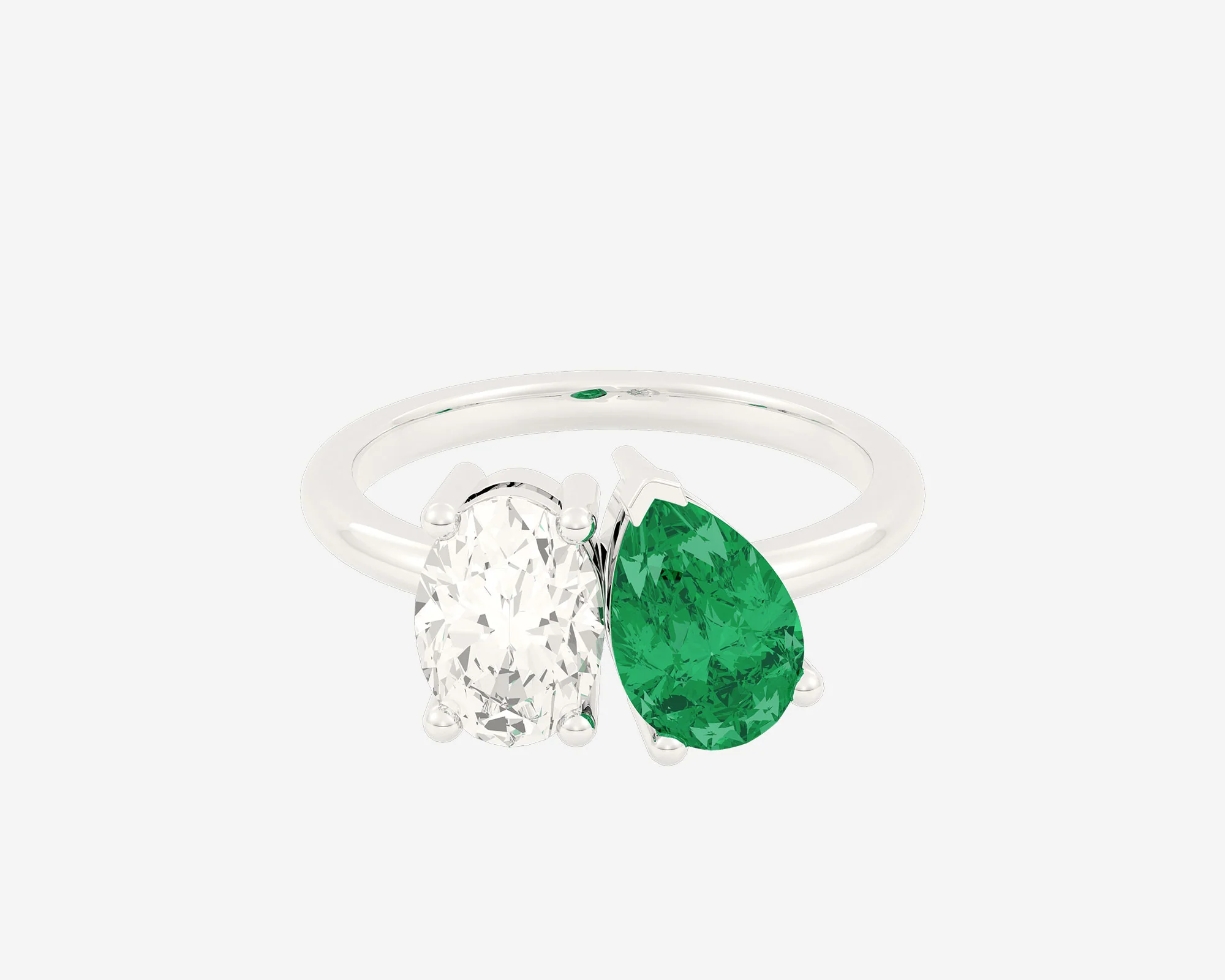 The Gem Toi et Moi — Oval/Pear - Image 2