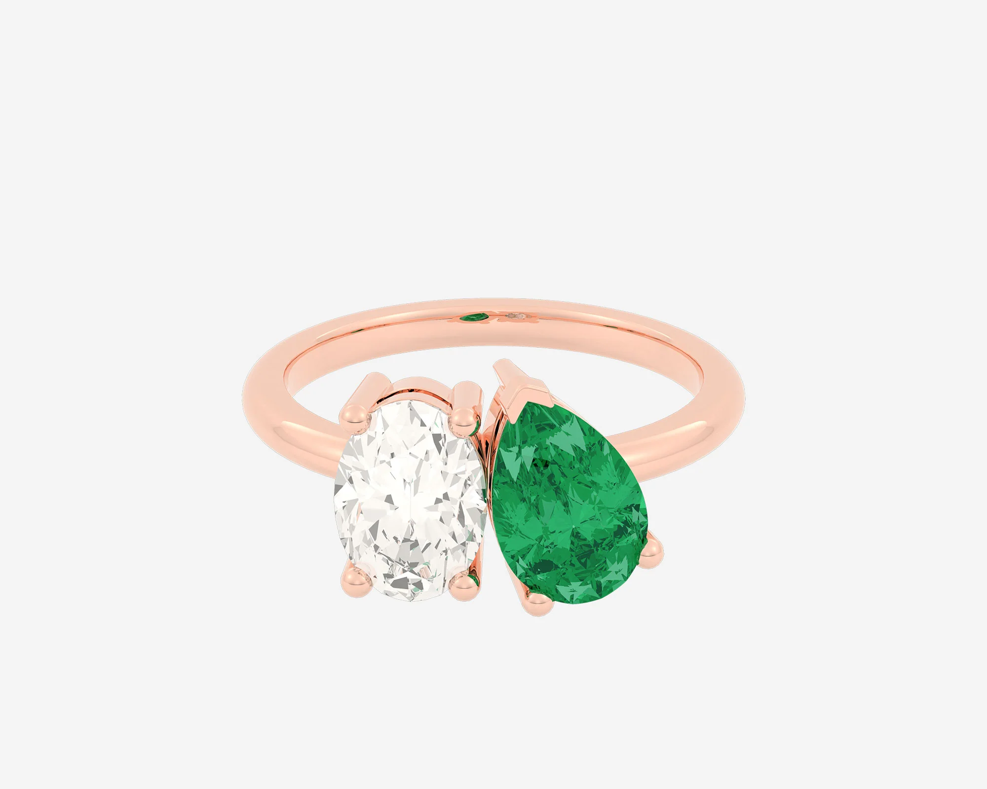 The Gem Toi et Moi — Oval/Pear - Image 3