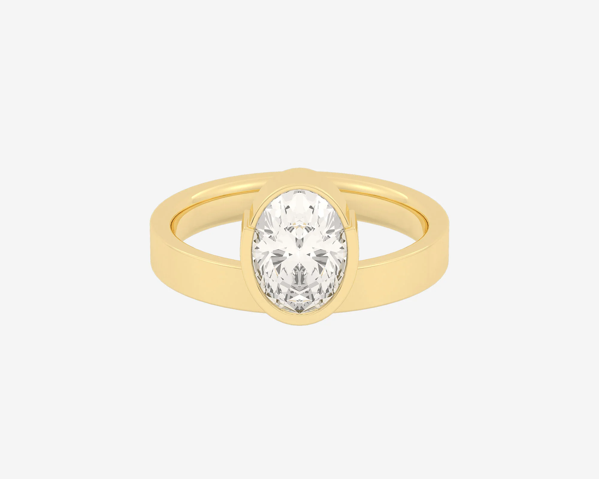 The Horizon Half Bezel — Oval - Image 3