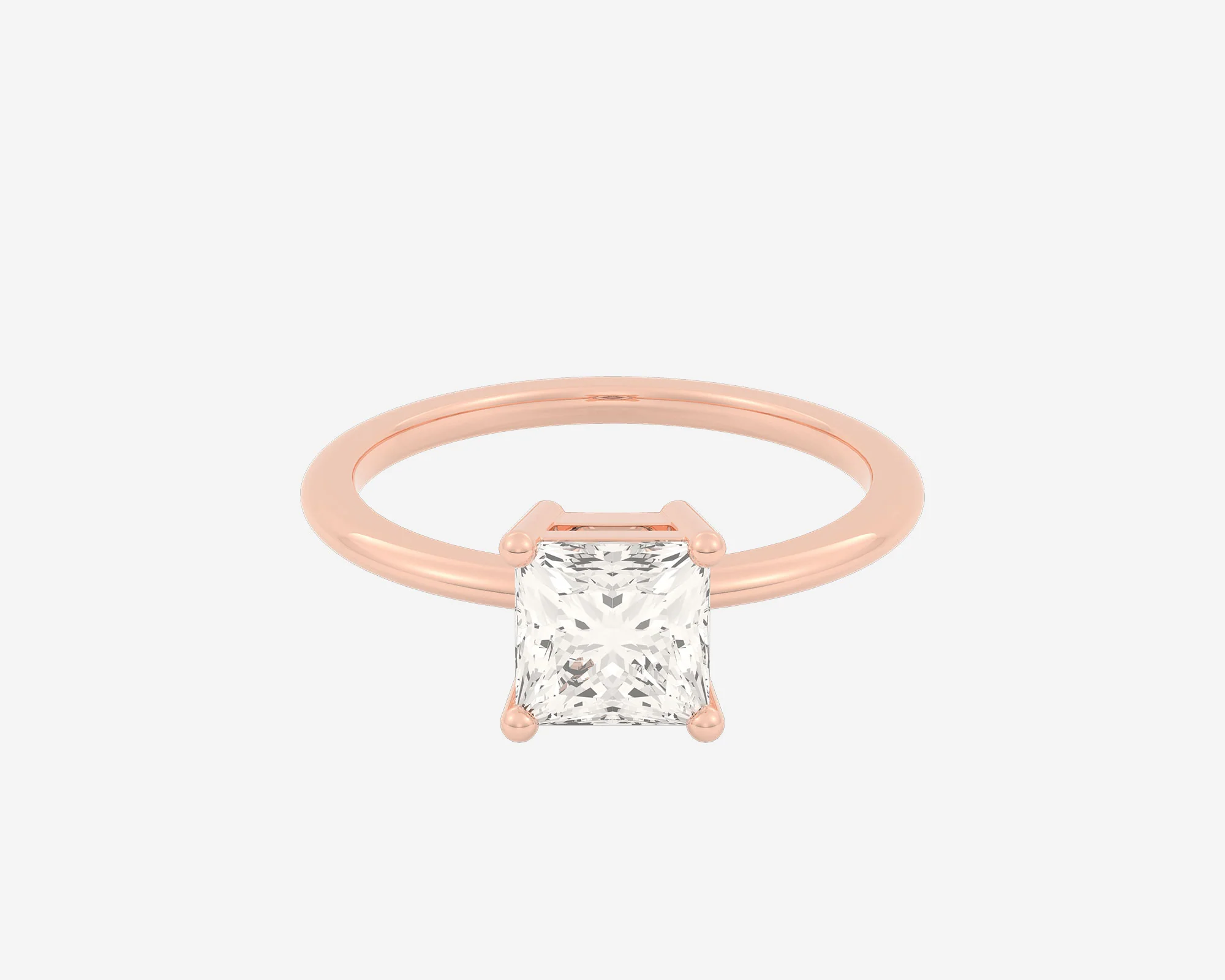 The Low Set Solitaire — Princess - Image 3