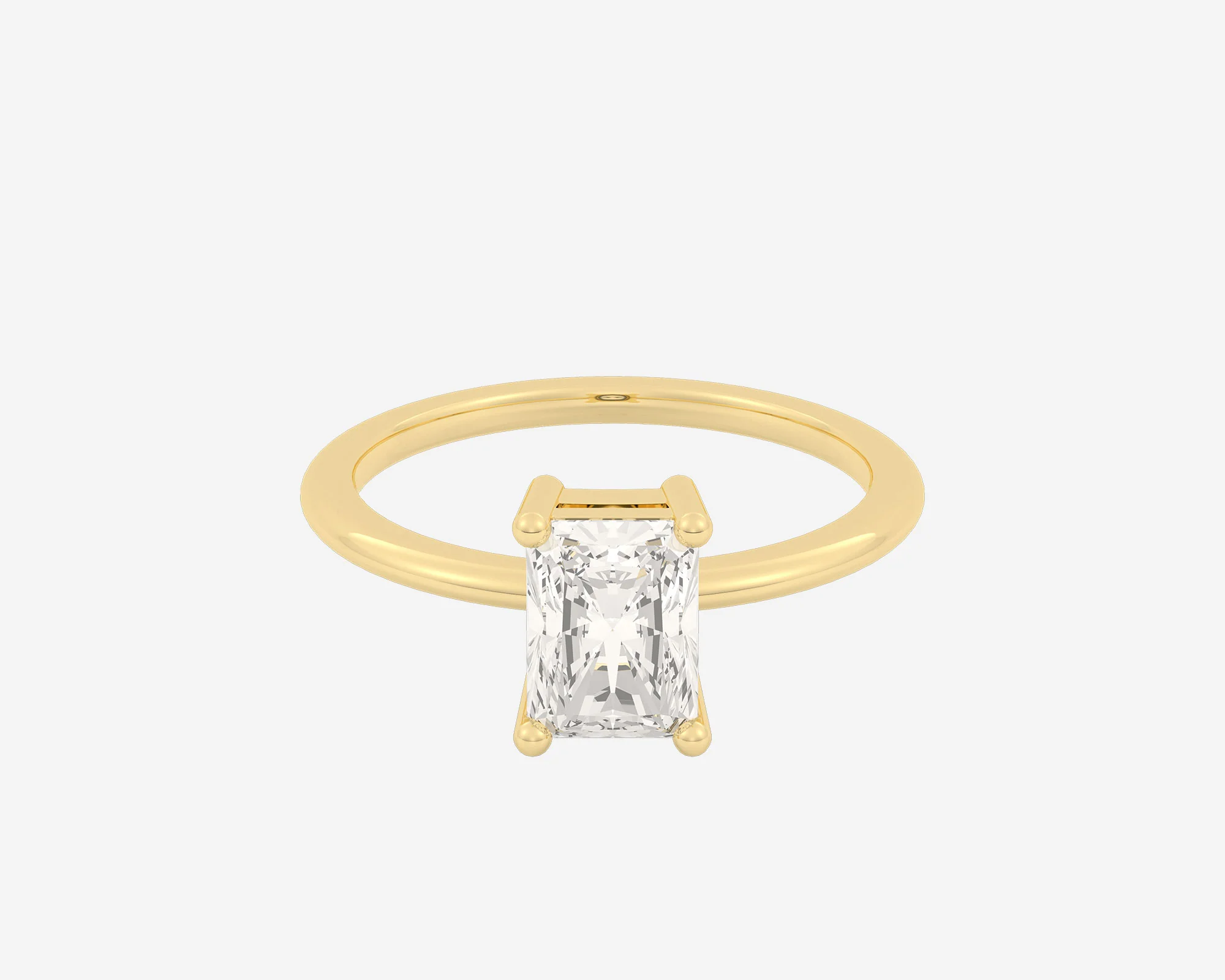The Low Set Solitaire — Radiant